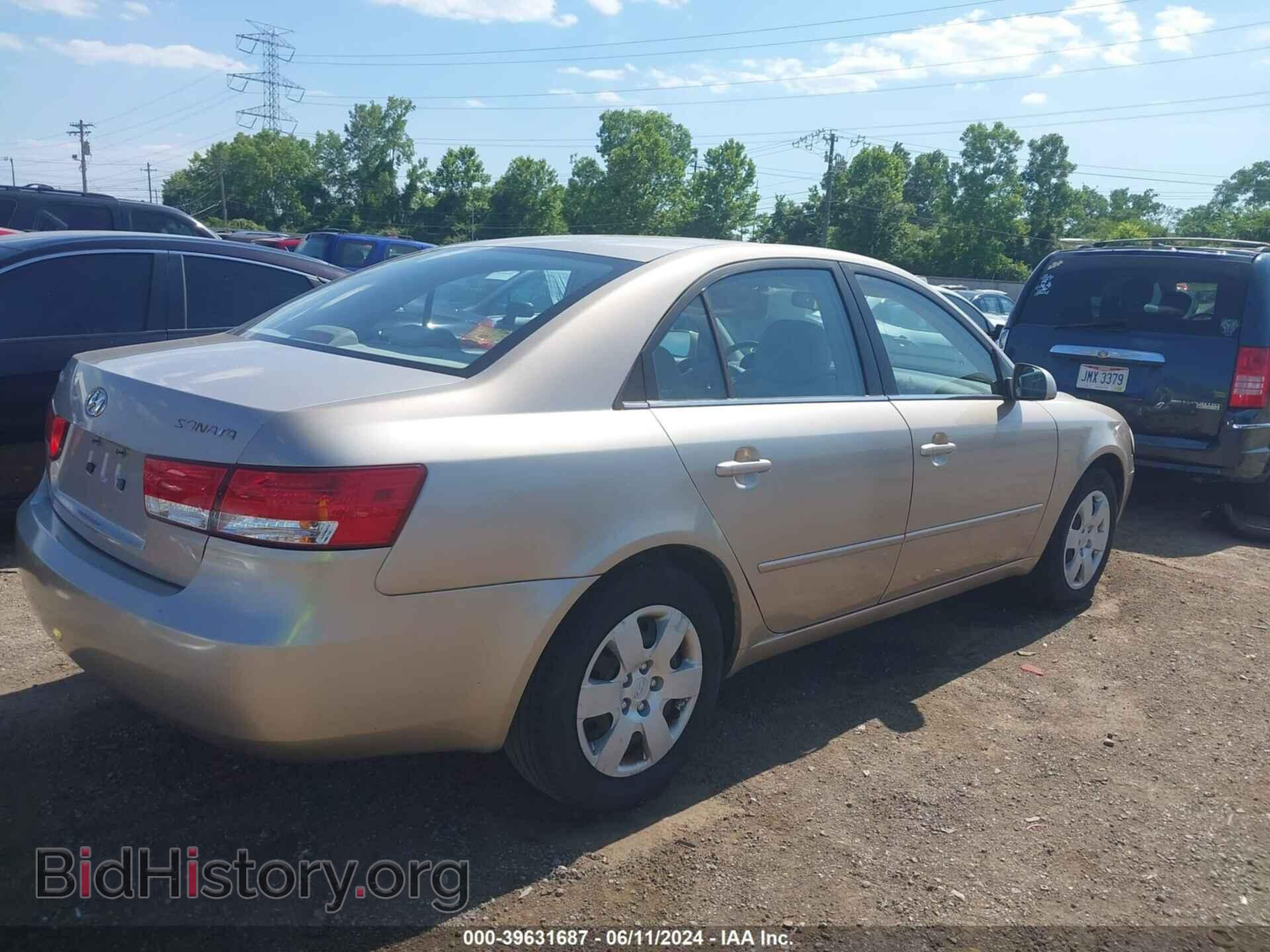 2007 HYUNDAI SONATA - VIN: 5NPET46C17H226972 - Фото 4