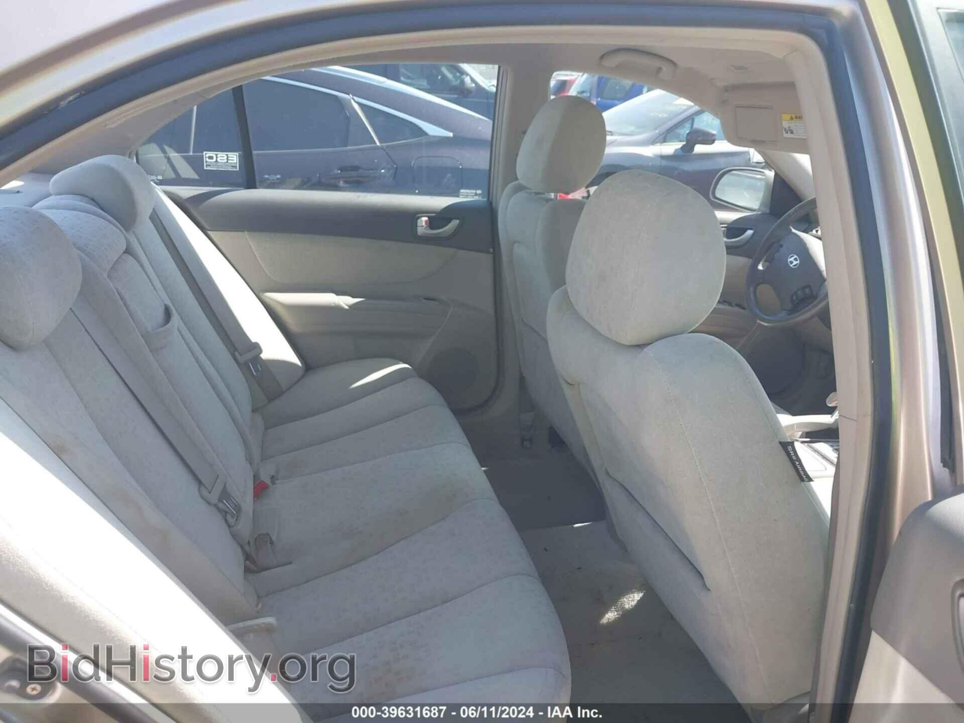 2007 HYUNDAI SONATA - VIN: 5NPET46C17H226972 - Фото 8