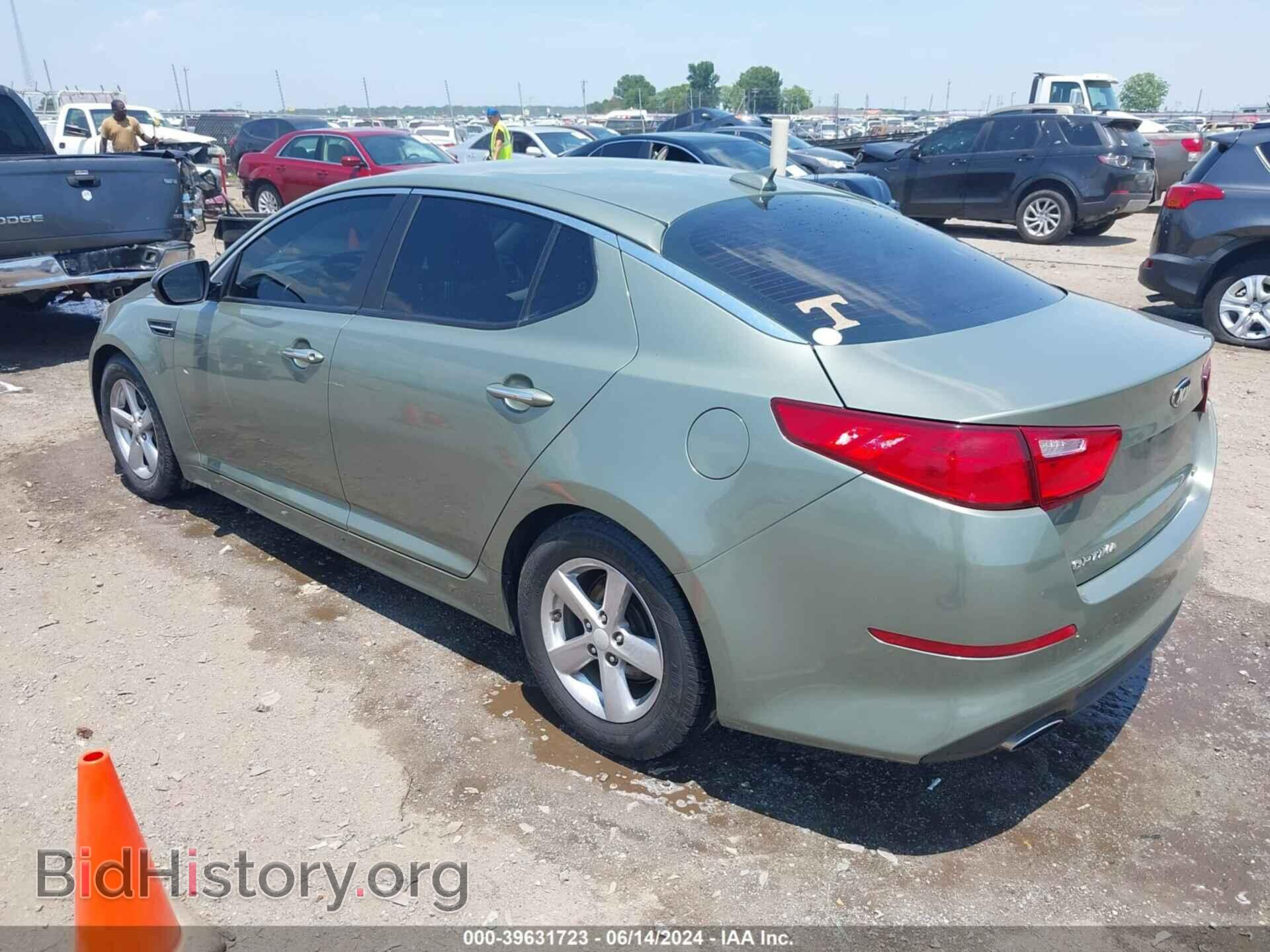 2014 KIA OPTIMA - VIN: 5XXGM4A76EG317521 - Фото 3