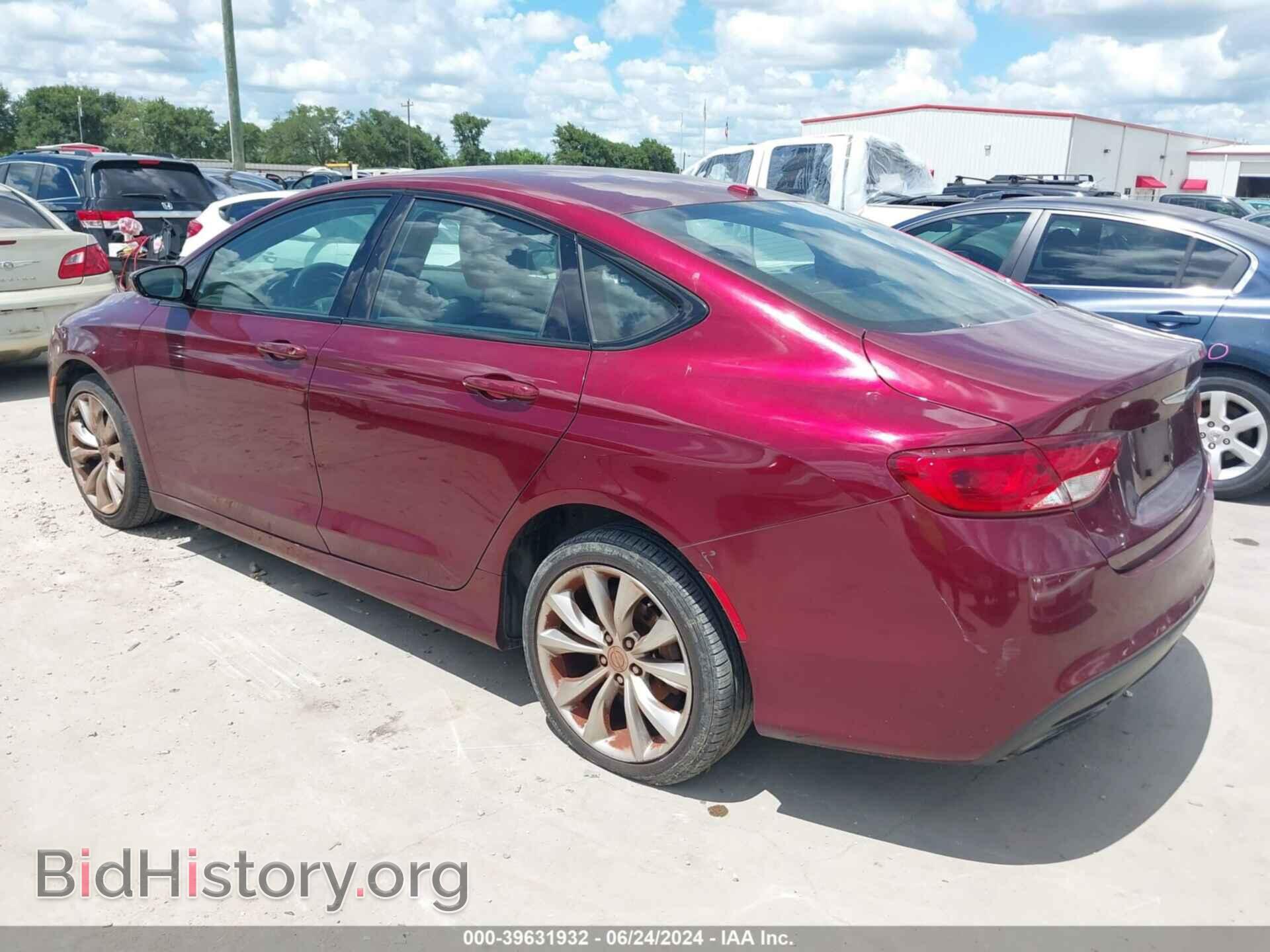 2015 CHRYSLER 200 - VIN: 1C3CCCBB0FN649866 - Фото 3
