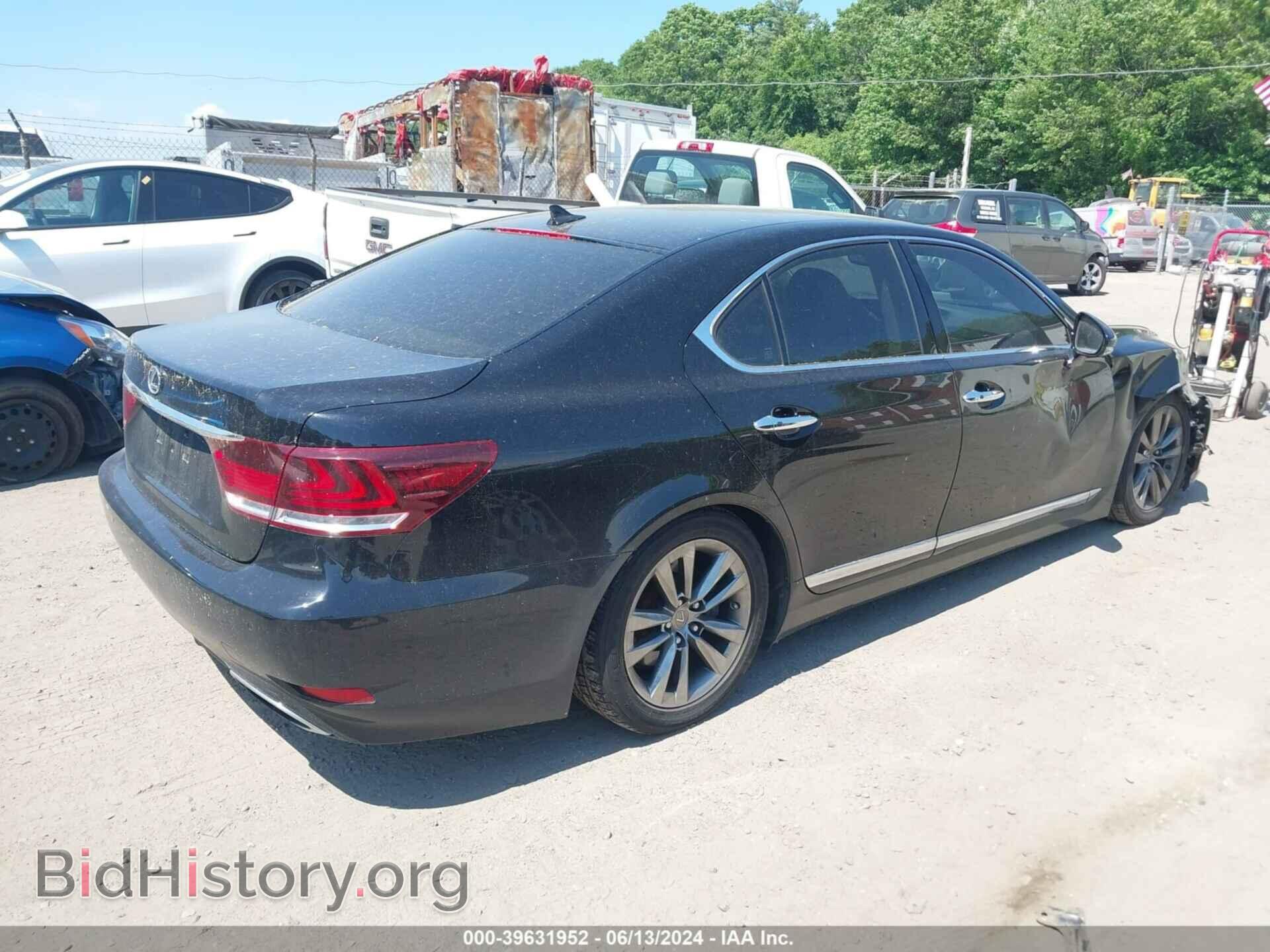 2013 LEXUS LS 460 - VIN: JTHCL5EF8D5018672 - Фото 4