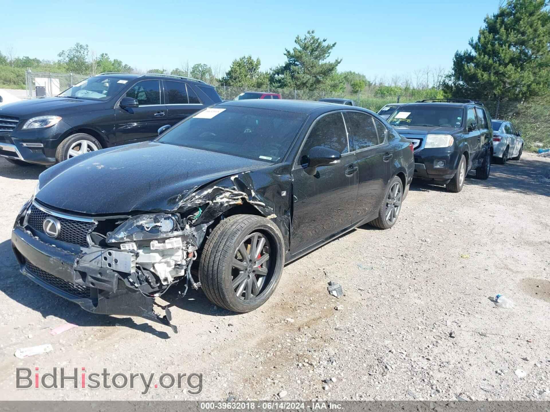 2013 LEXUS GS 350 - VIN: JTHCE1BL4D5019086 - Фото 2
