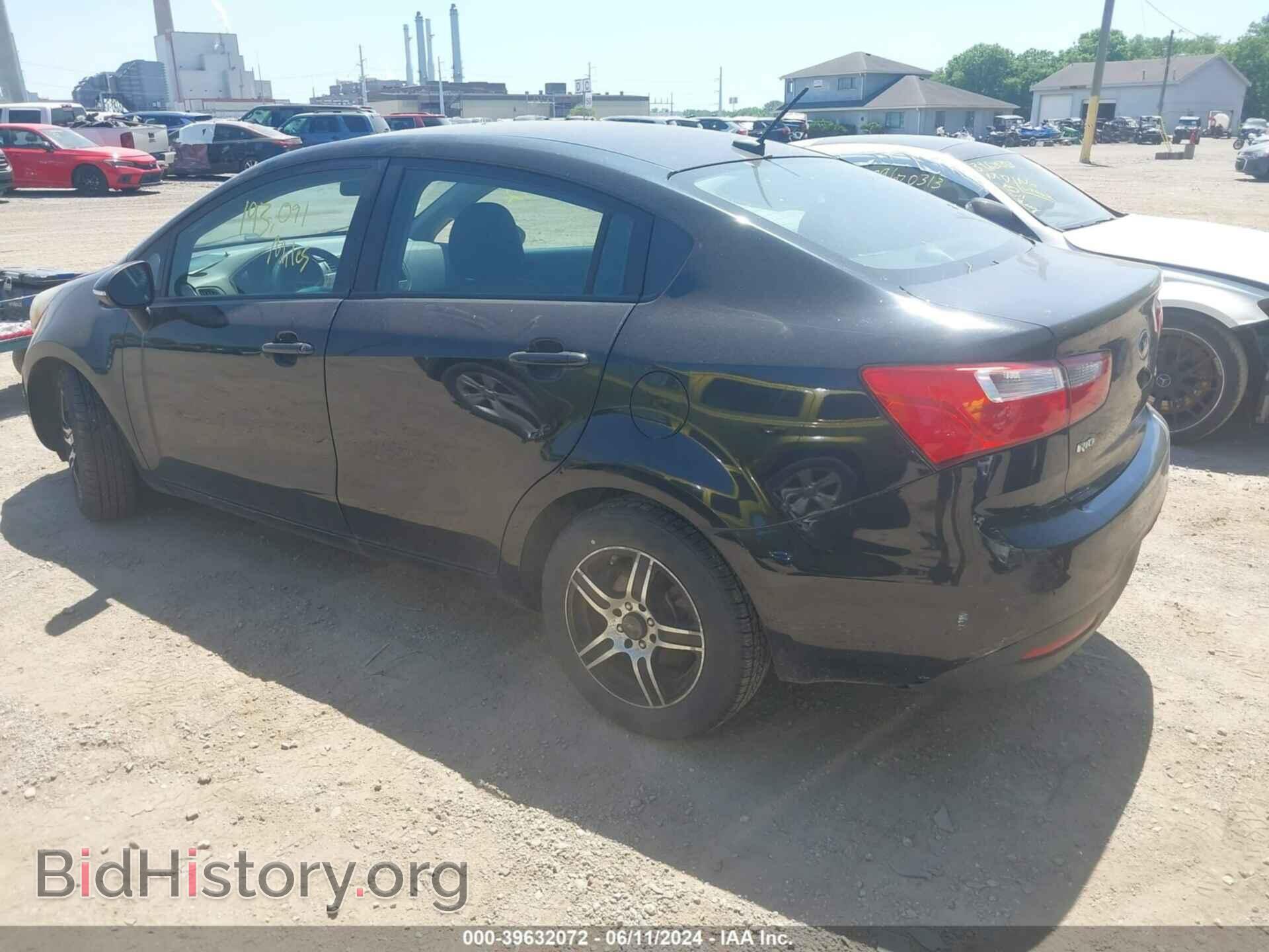 2013 KIA RIO - VIN: KNADN4A37D6158158 - Фото 3