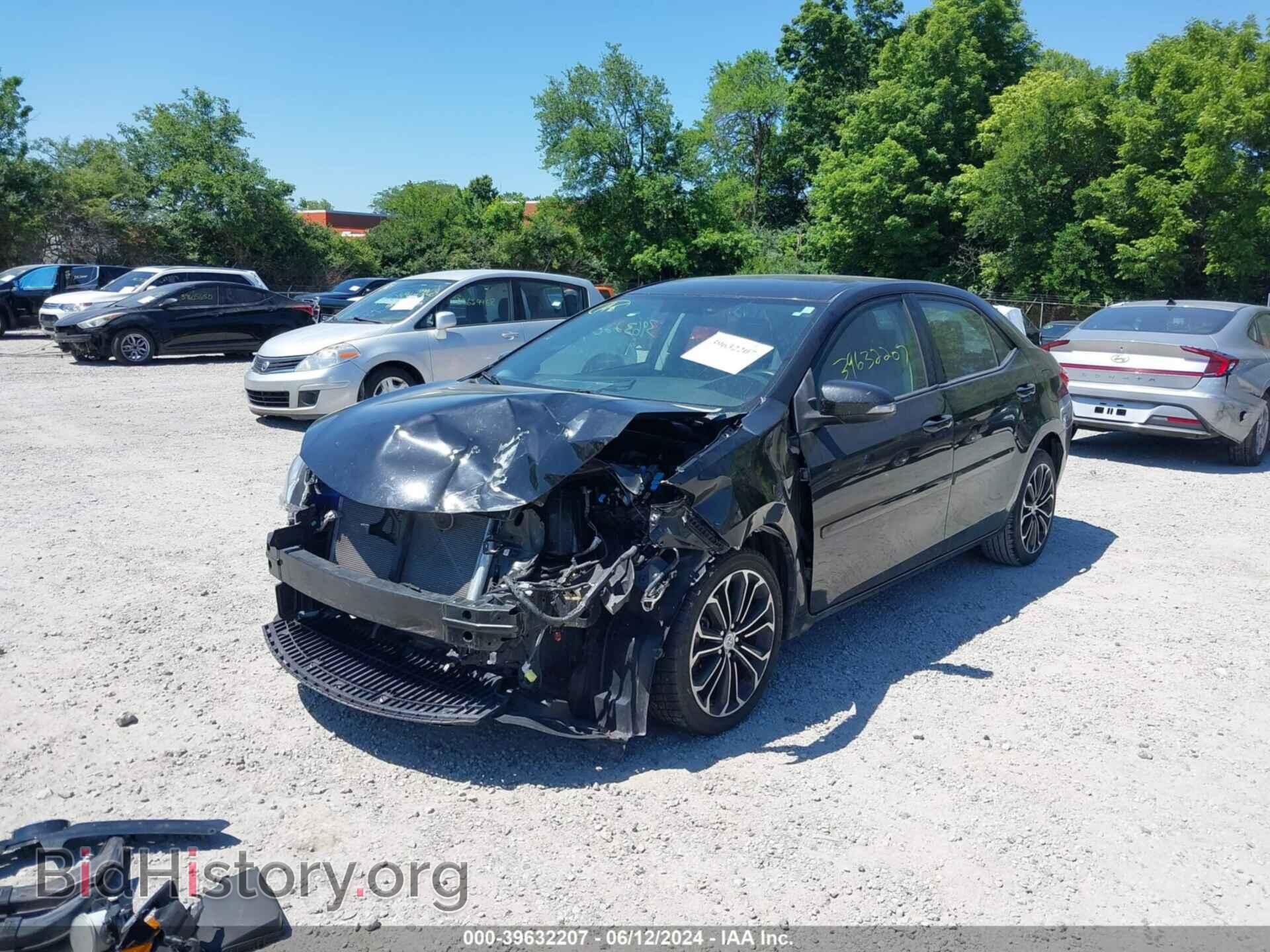 2014 TOYOTA COROLLA - VIN: 2T1BURHE0EC009327 - Фото 2