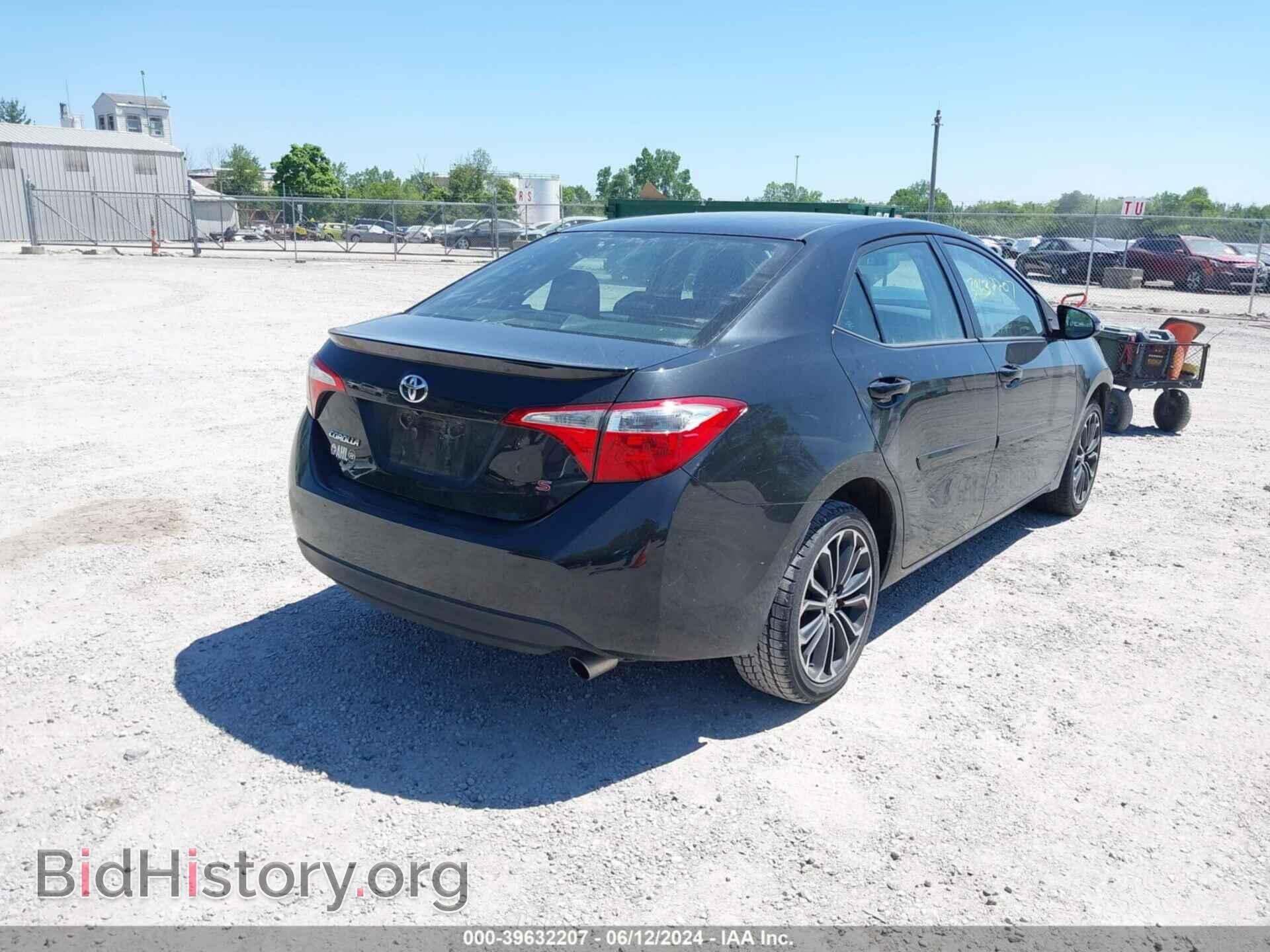 2014 TOYOTA COROLLA - VIN: 2T1BURHE0EC009327 - Фото 4