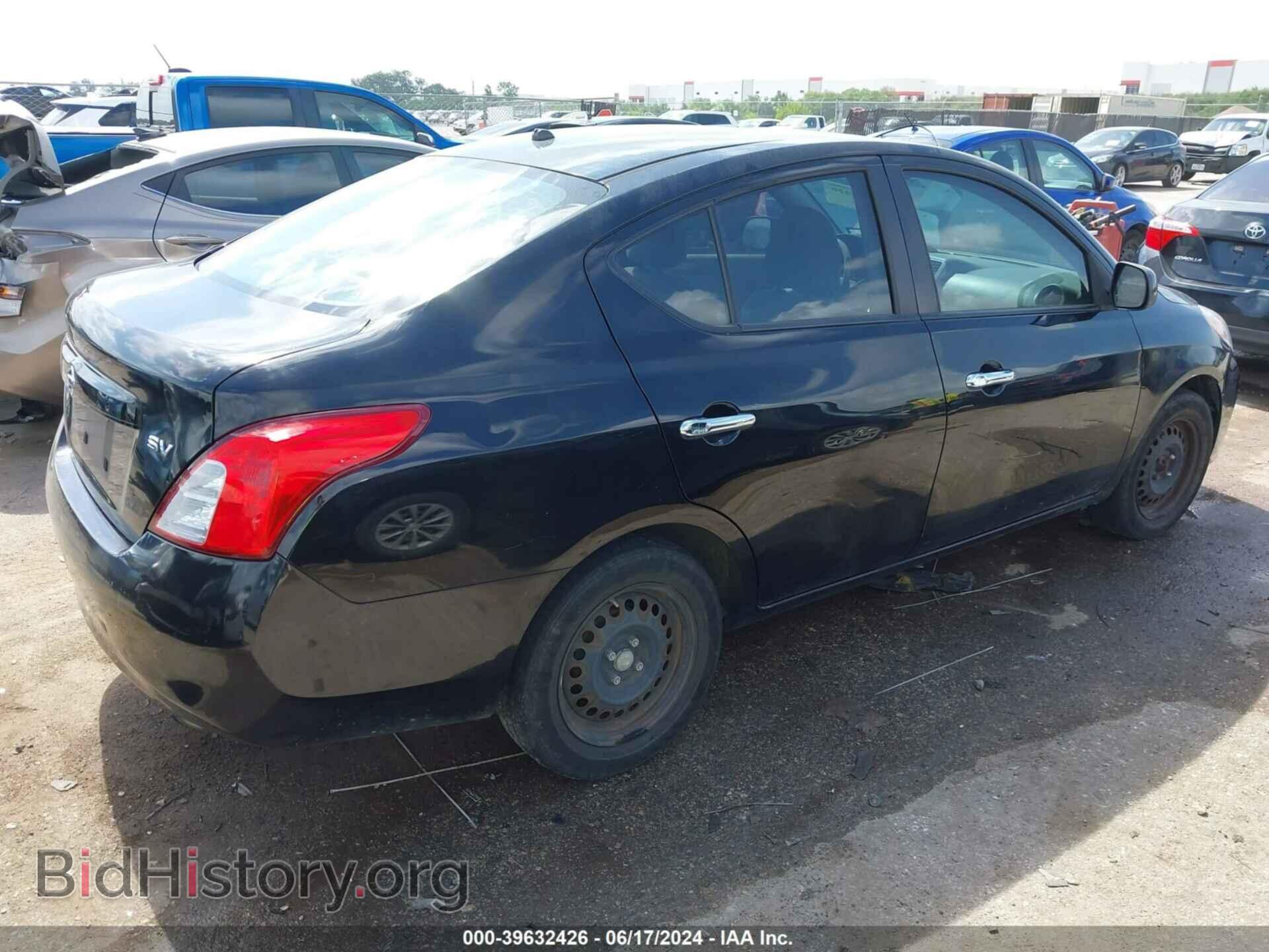 2012 NISSAN VERSA - VIN: 3N1CN7AP1CL854475 - Фото 4
