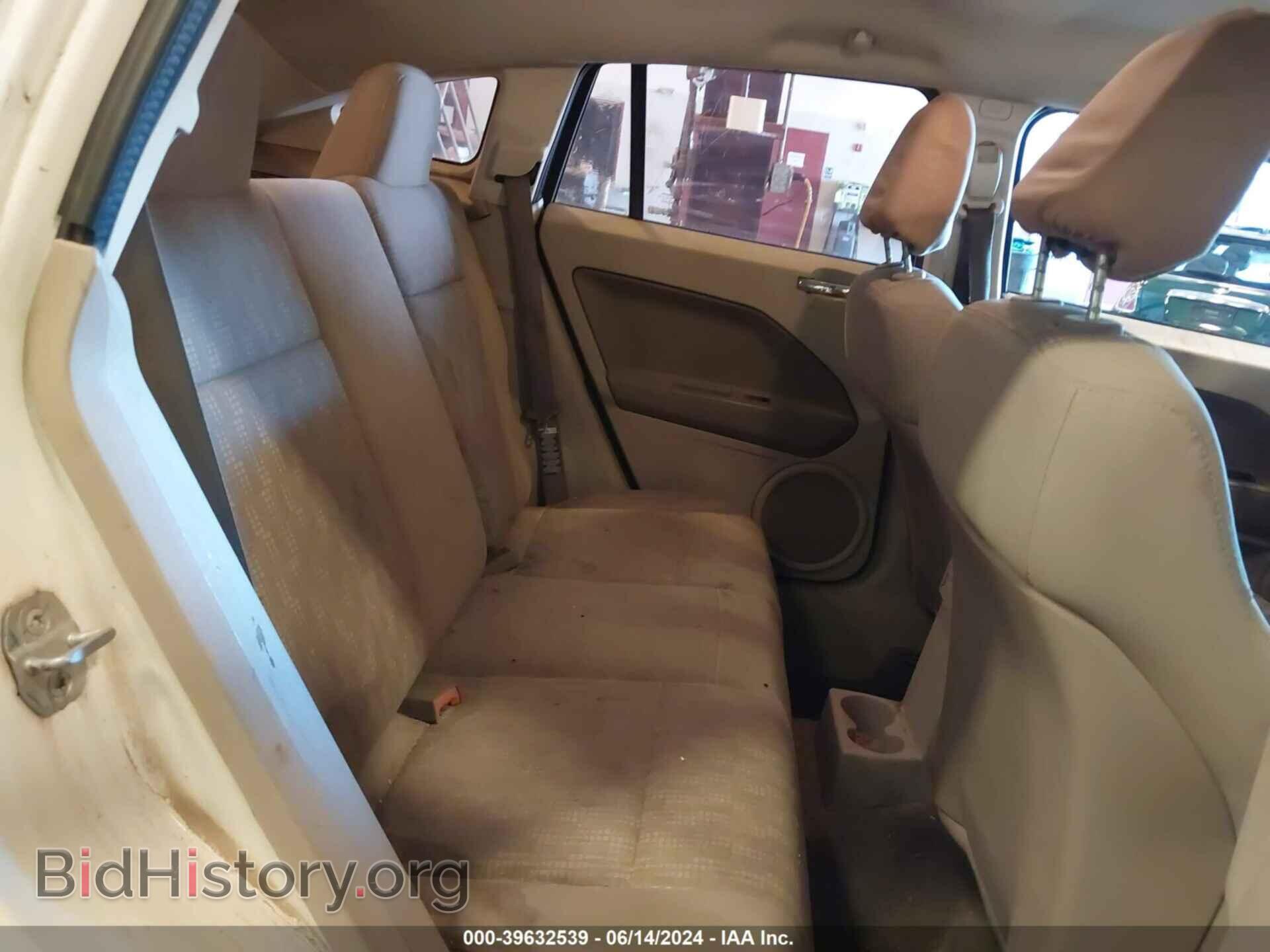 2008 DODGE CALIBER - VIN: 1B3HB28C18D501914 - Фото 8