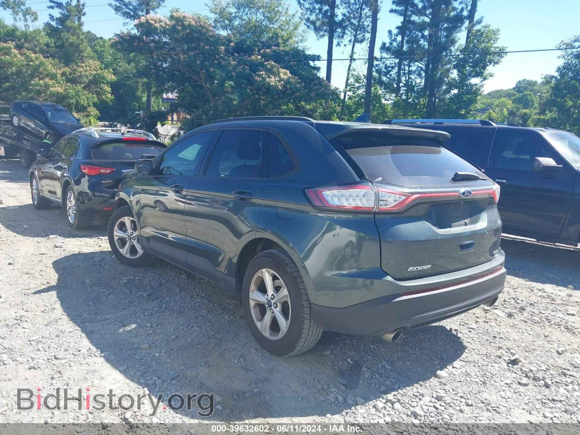 2015 FORD EDGE - VIN: 2FMTK3G98FBC18767 - Фото 3