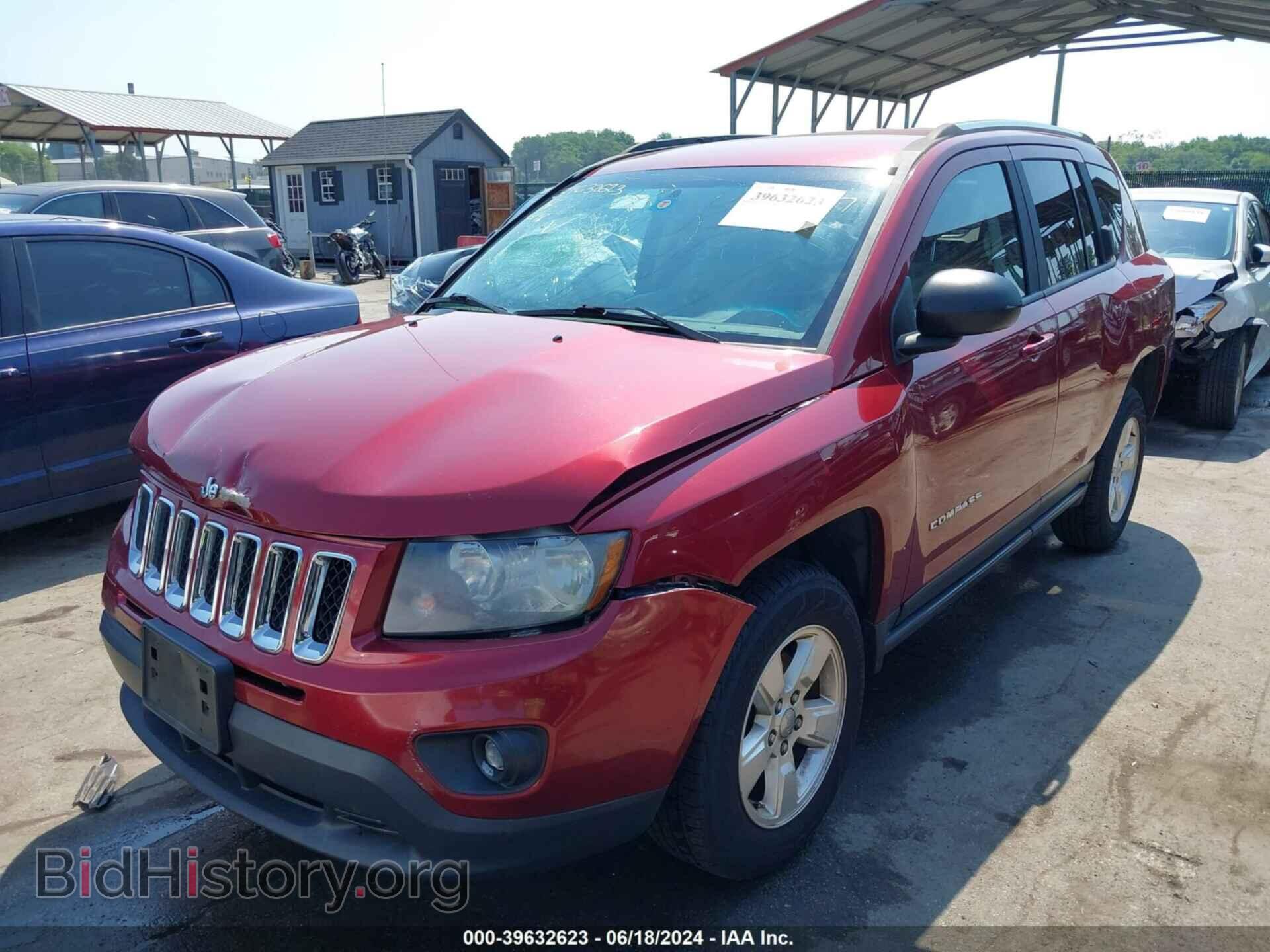 2014 JEEP COMPASS - VIN: 1C4NJCBA5ED504067 - Фото 2