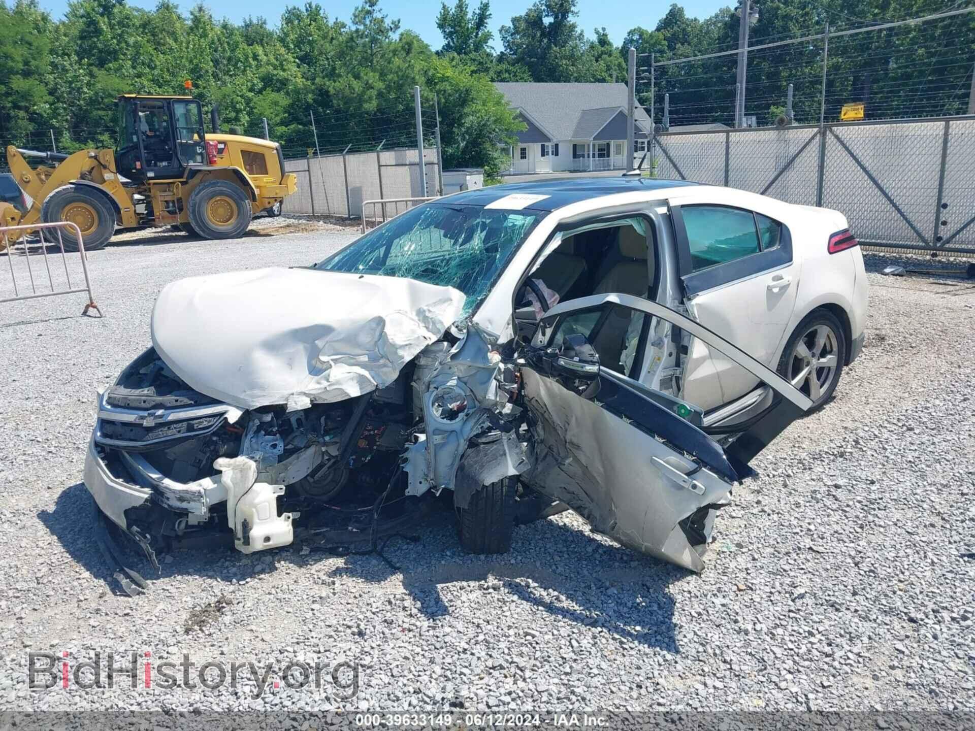 2012 CHEVROLET VOLT - VIN: 1G1RB6E43CU110885 - Фото 2