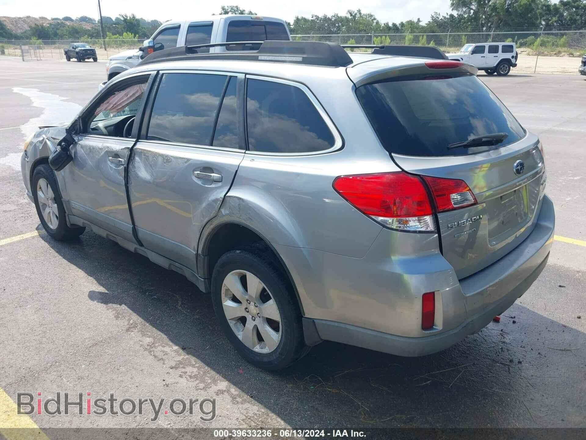 2011 SUBARU OUTBACK - VIN: 4S4BRBCC6B3345479 - Фото 3