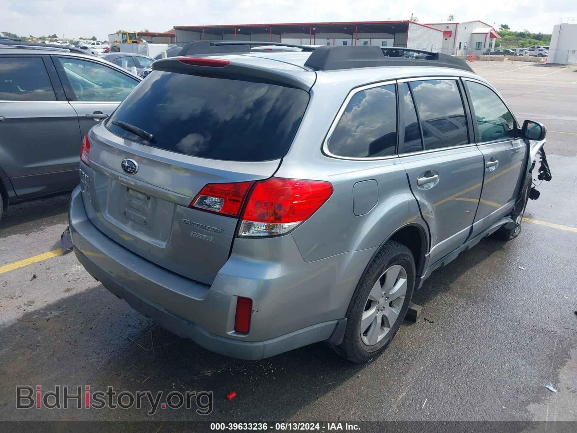 2011 SUBARU OUTBACK - VIN: 4S4BRBCC6B3345479 - Фото 4