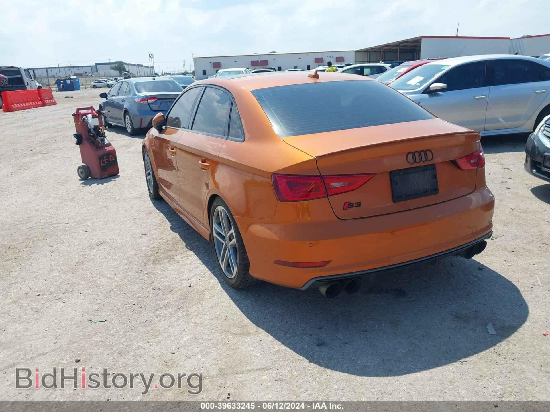 2016 AUDI S3 - VIN: WAUB1GFF2G1072961 - Фото 3