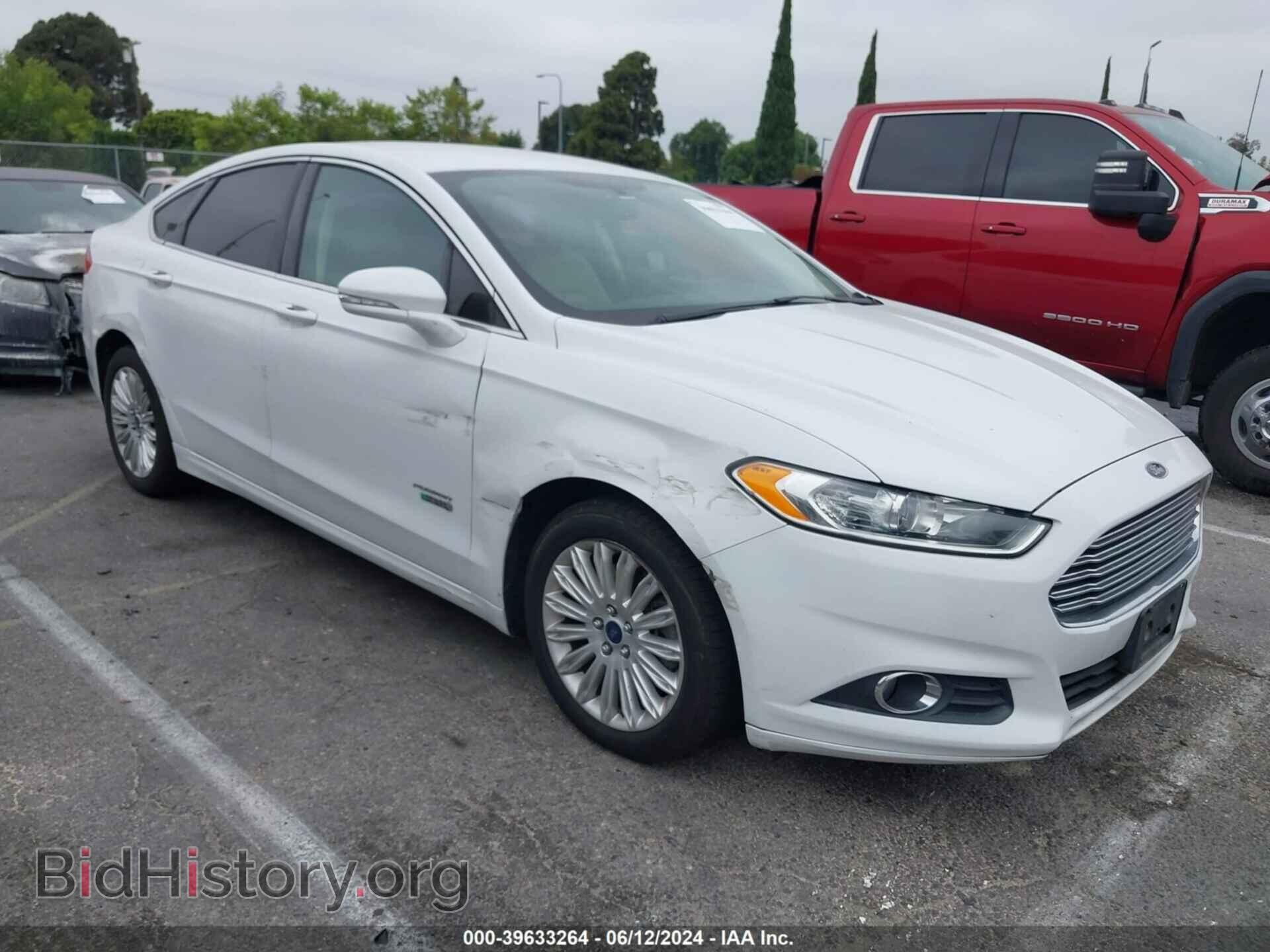 Photo 3FA6P0PU3ER398171 - FORD FUSION ENERGI 2014