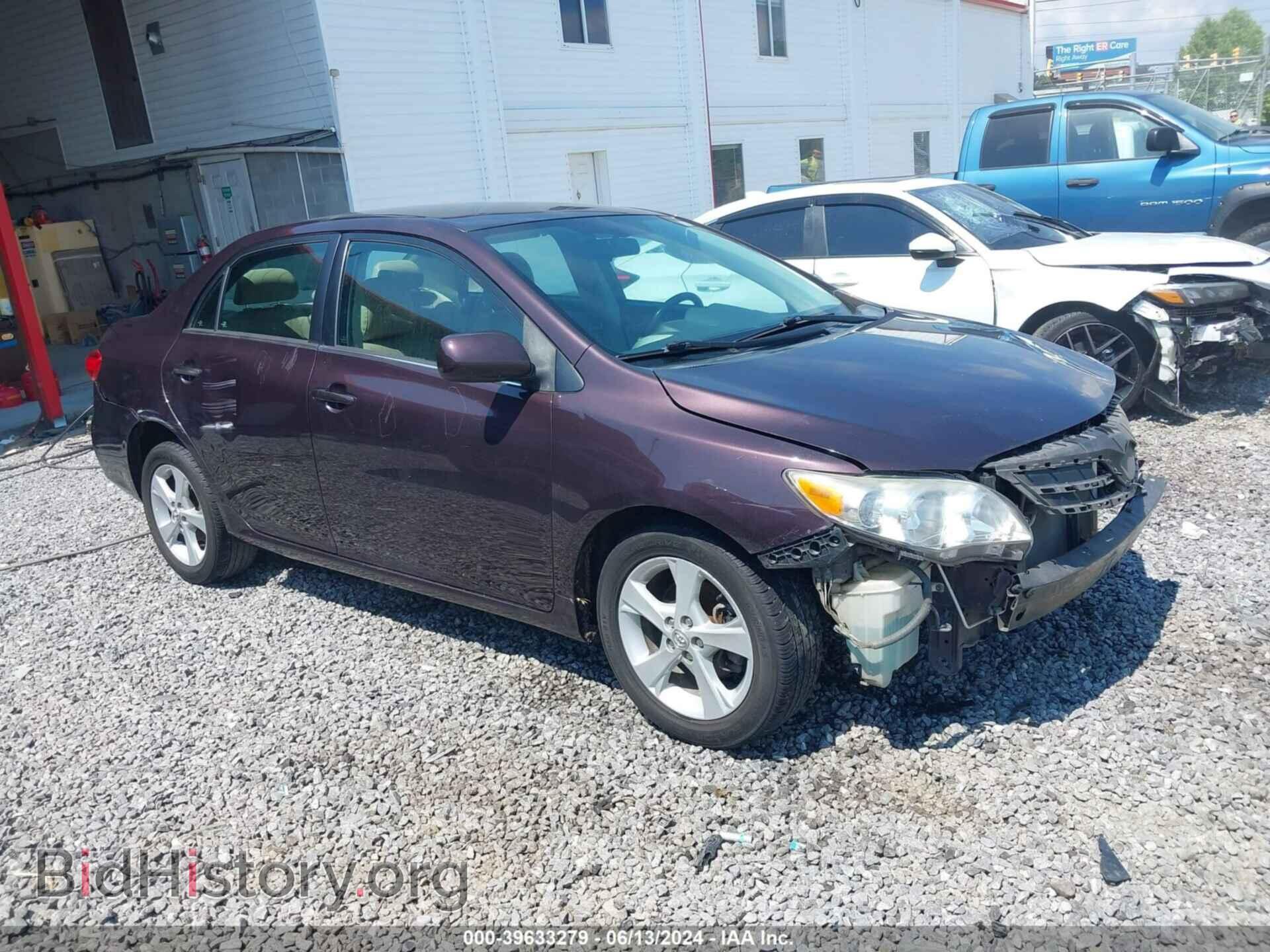 Photo 2T1BU4EE5DC067651 - TOYOTA COROLLA 2013