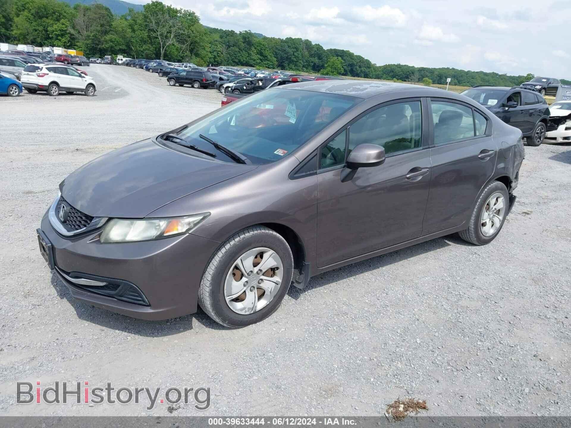 2013 HONDA CIVIC - VIN: 2HGFB2F57DH547840 - Photo 2