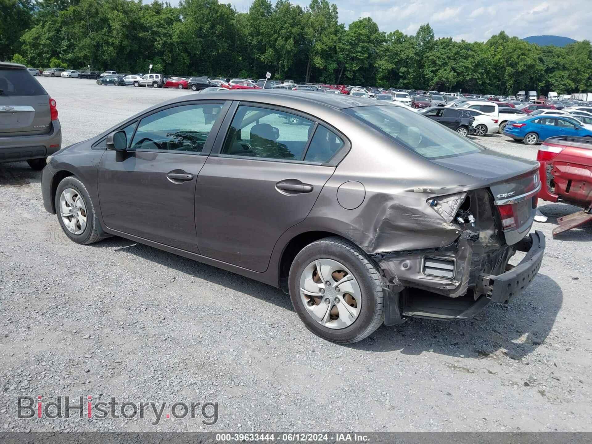 2013 HONDA CIVIC - VIN: 2HGFB2F57DH547840 - Photo 3