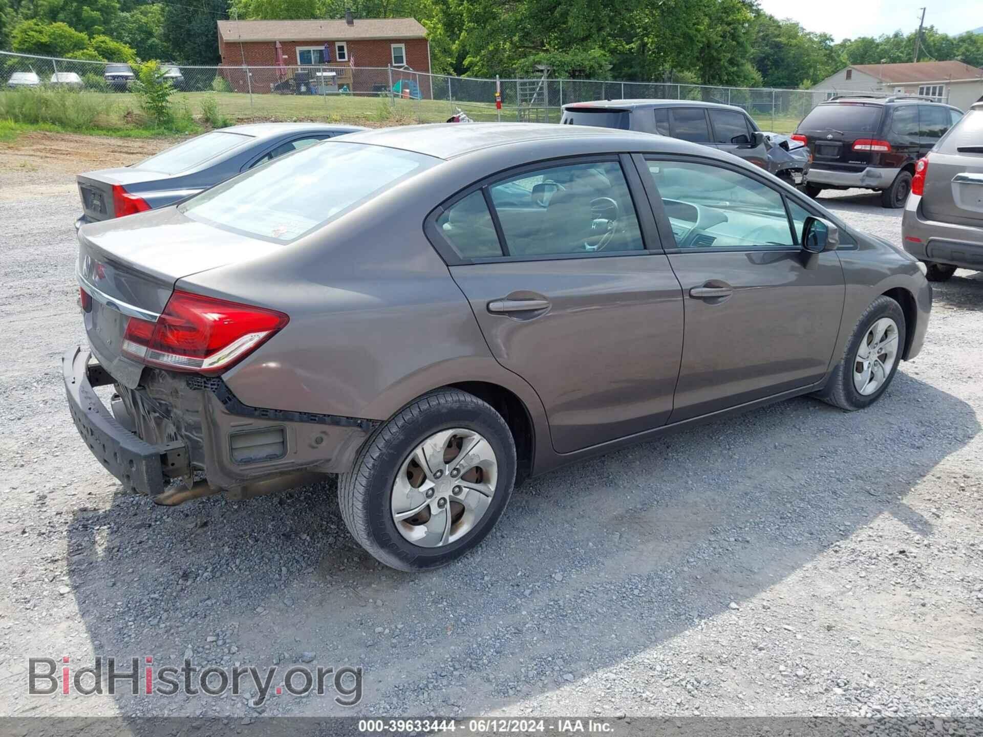 2013 HONDA CIVIC - VIN: 2HGFB2F57DH547840 - Photo 4