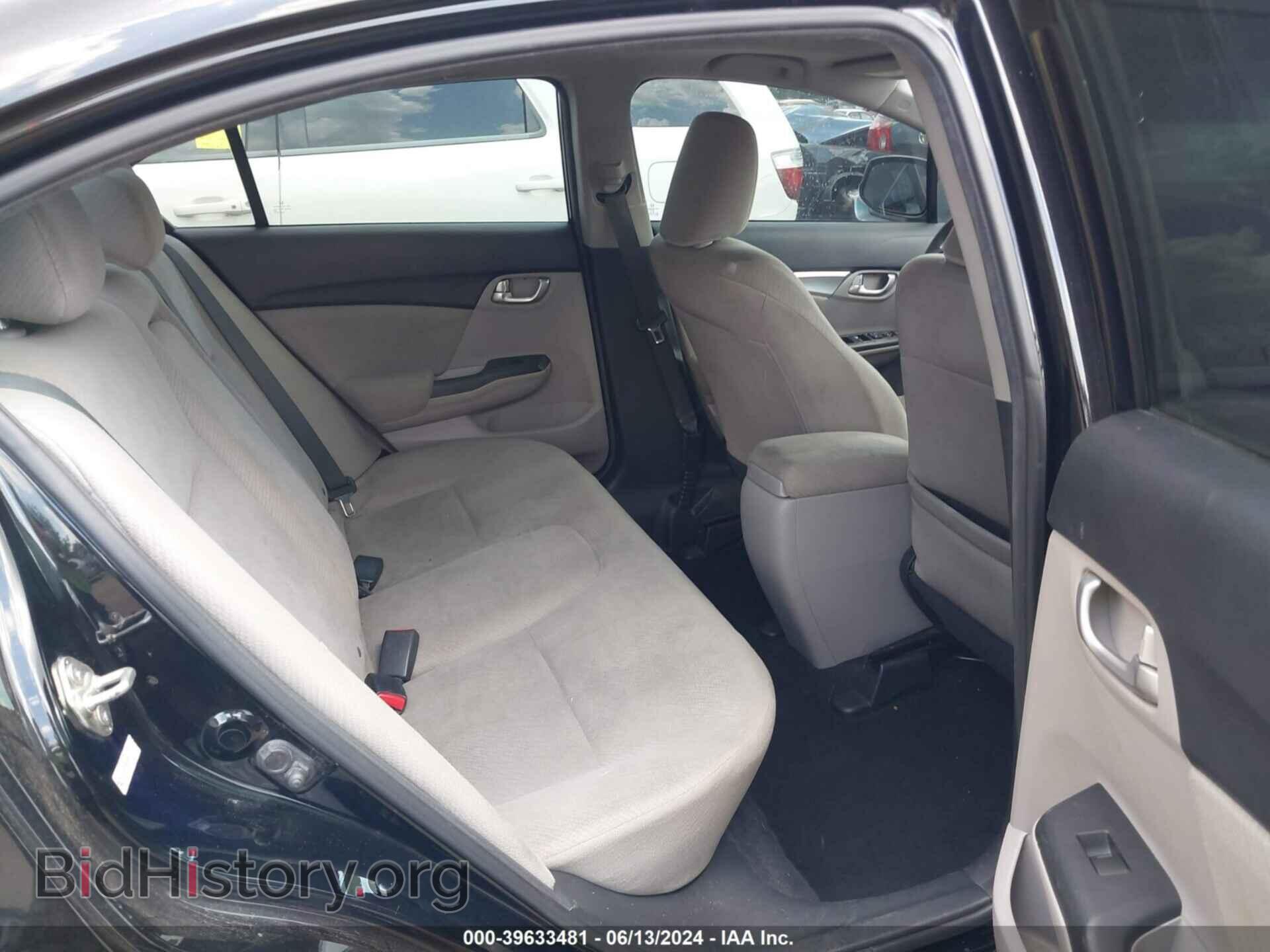 2013 HONDA CIVIC - VIN: 19XFB2F88DE085132 - Фото 8