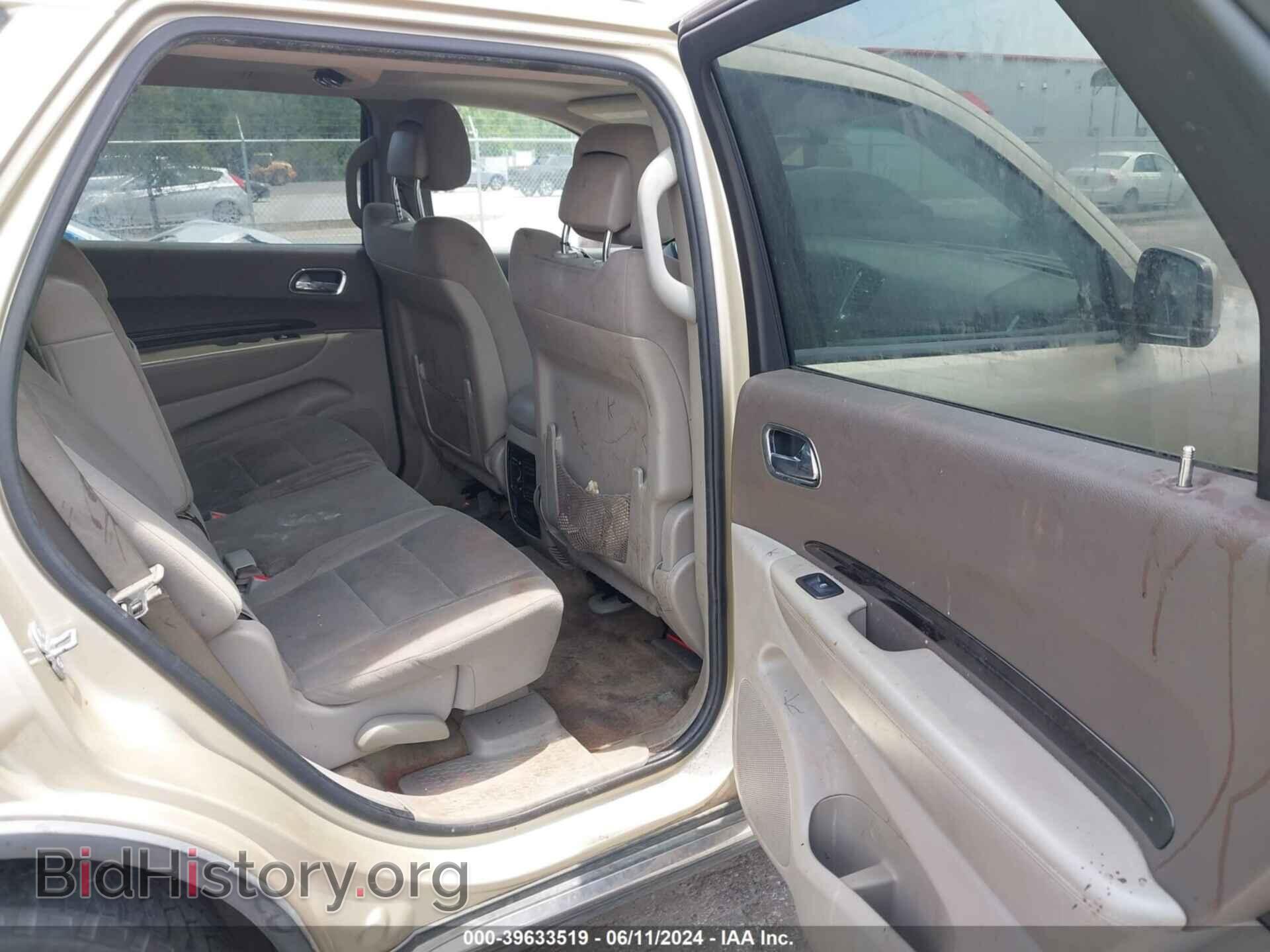 2011 DODGE DURANGO - VIN: 1D4RE4GG5BC598836 - Photo 8