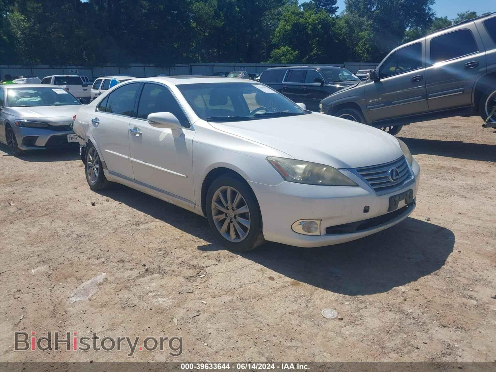 Photo JTHBK1EGXC2494549 - LEXUS ES 350 2012