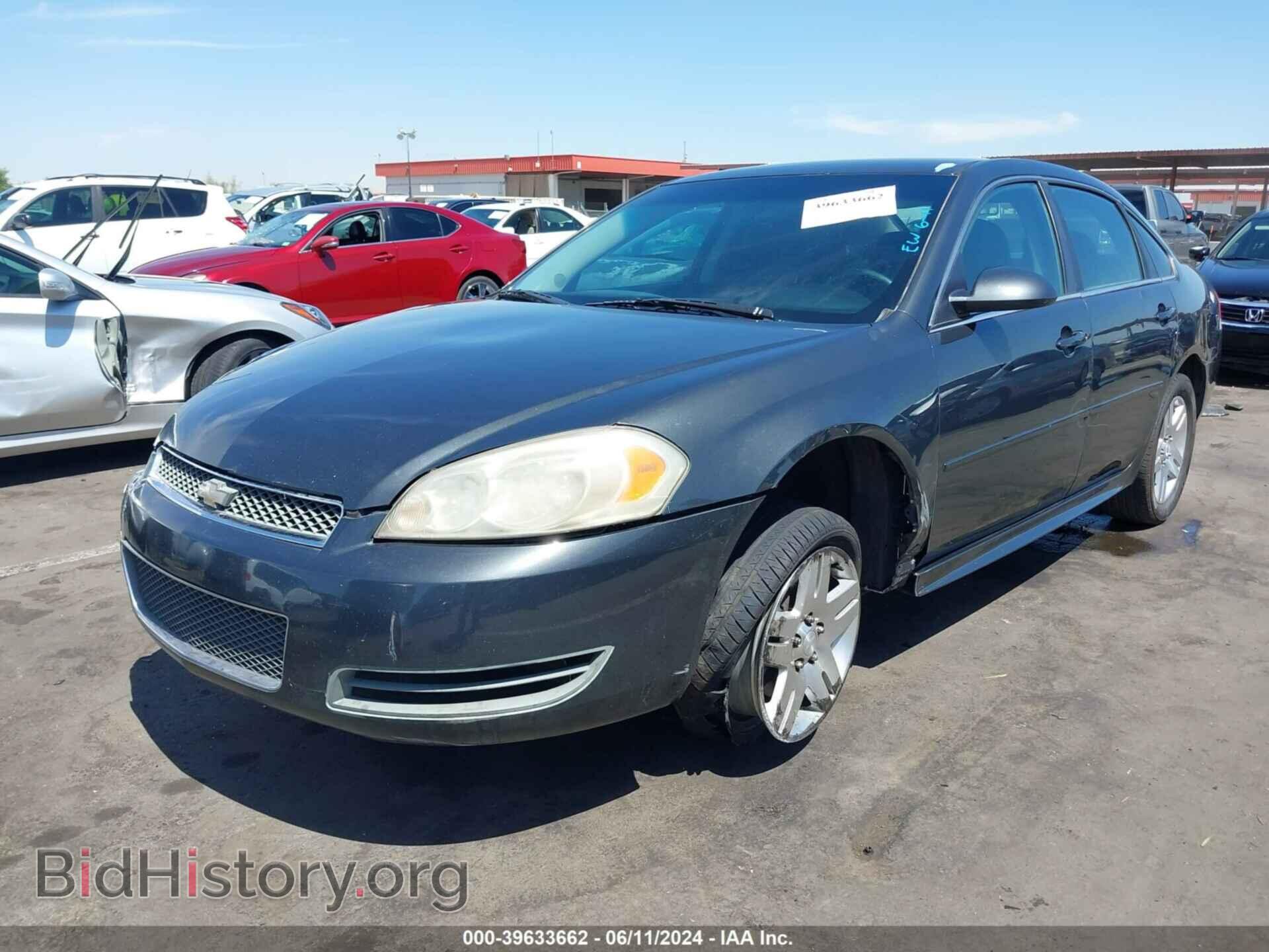 2013 CHEVROLET IMPALA - VIN: 2G1WG5E30D1237161 - Фото 2