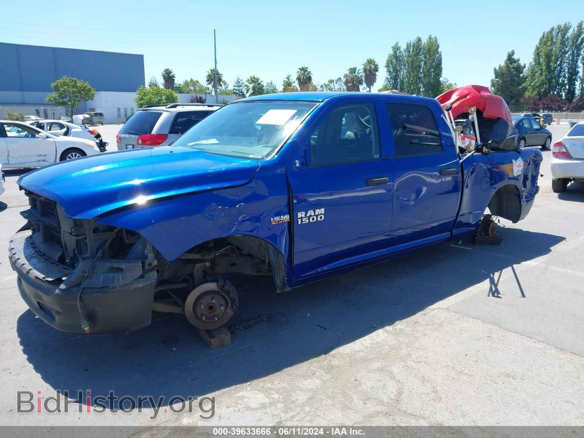 2014 RAM 1500 - VIN: 1C6RR6ST7ES414001 - Фото 2