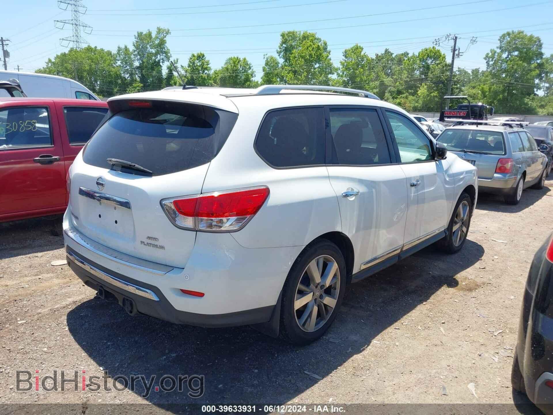 2014 NISSAN PATHFINDER - VIN: 5N1AR2MM0EC609433 - Фото 4