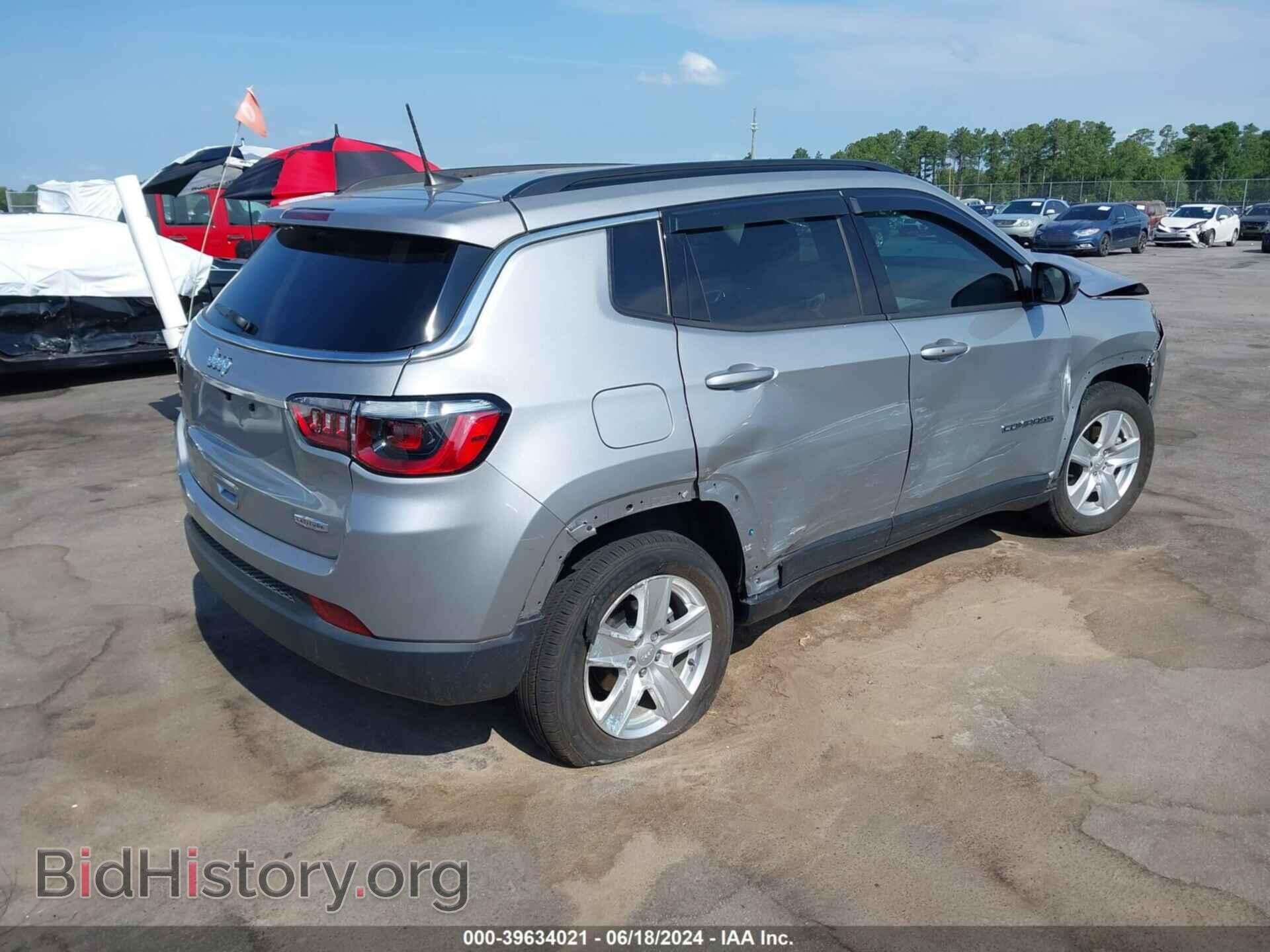 2022 JEEP COMPASS - VIN: 3C4NJCBB5NT137206 - Фото 4