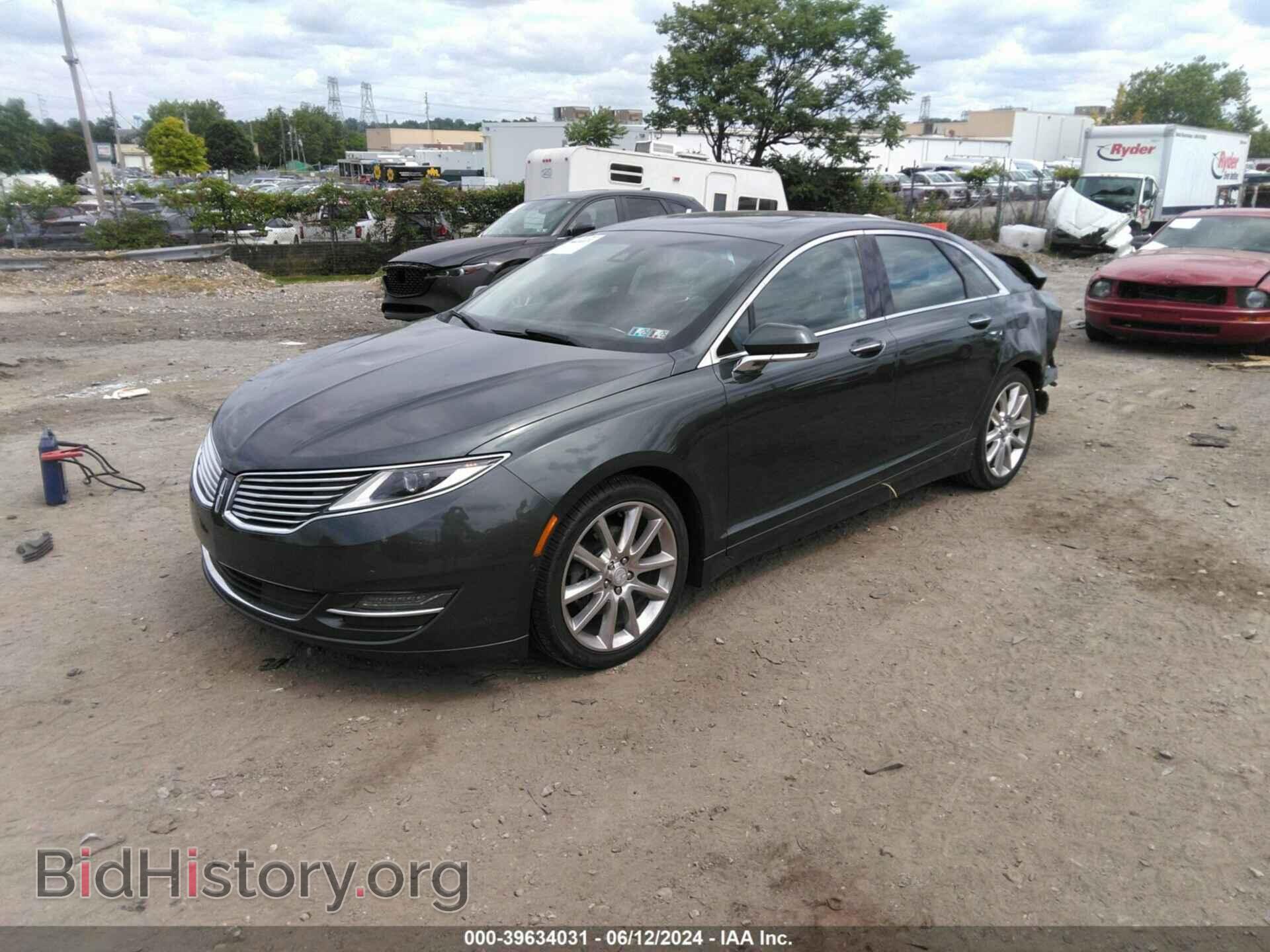 2016 LINCOLN MKZ - VIN: 3LN6L2J97GR600191 - Фото 2