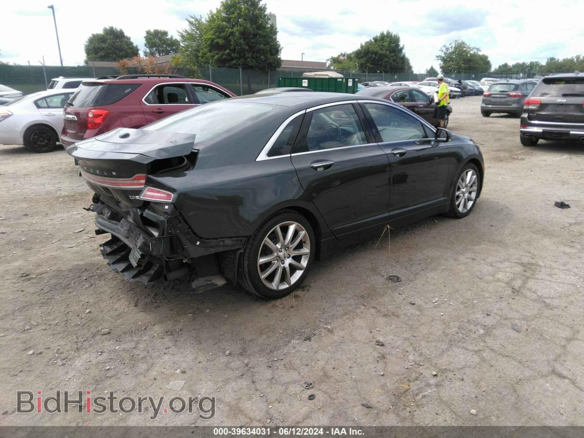 2016 LINCOLN MKZ - VIN: 3LN6L2J97GR600191 - Фото 4