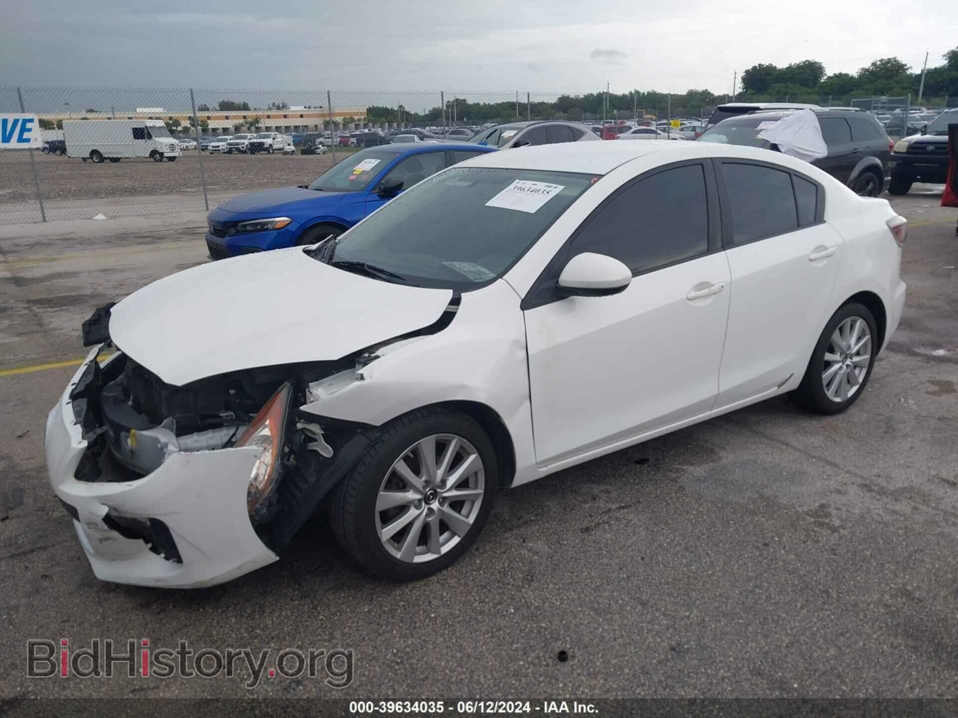 2012 MAZDA MAZDA3 - VIN: JM1BL1UF4C1552958 - Фото 2