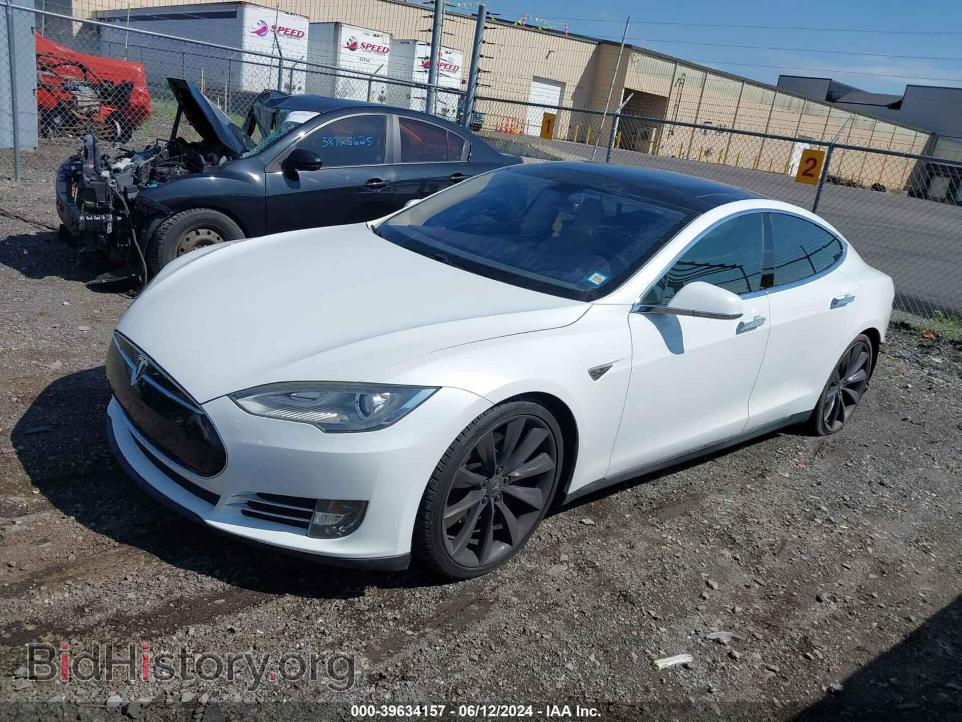 2013 TESLA MODEL S - VIN: 5YJSA1CP6DFP08023 - Photo 2