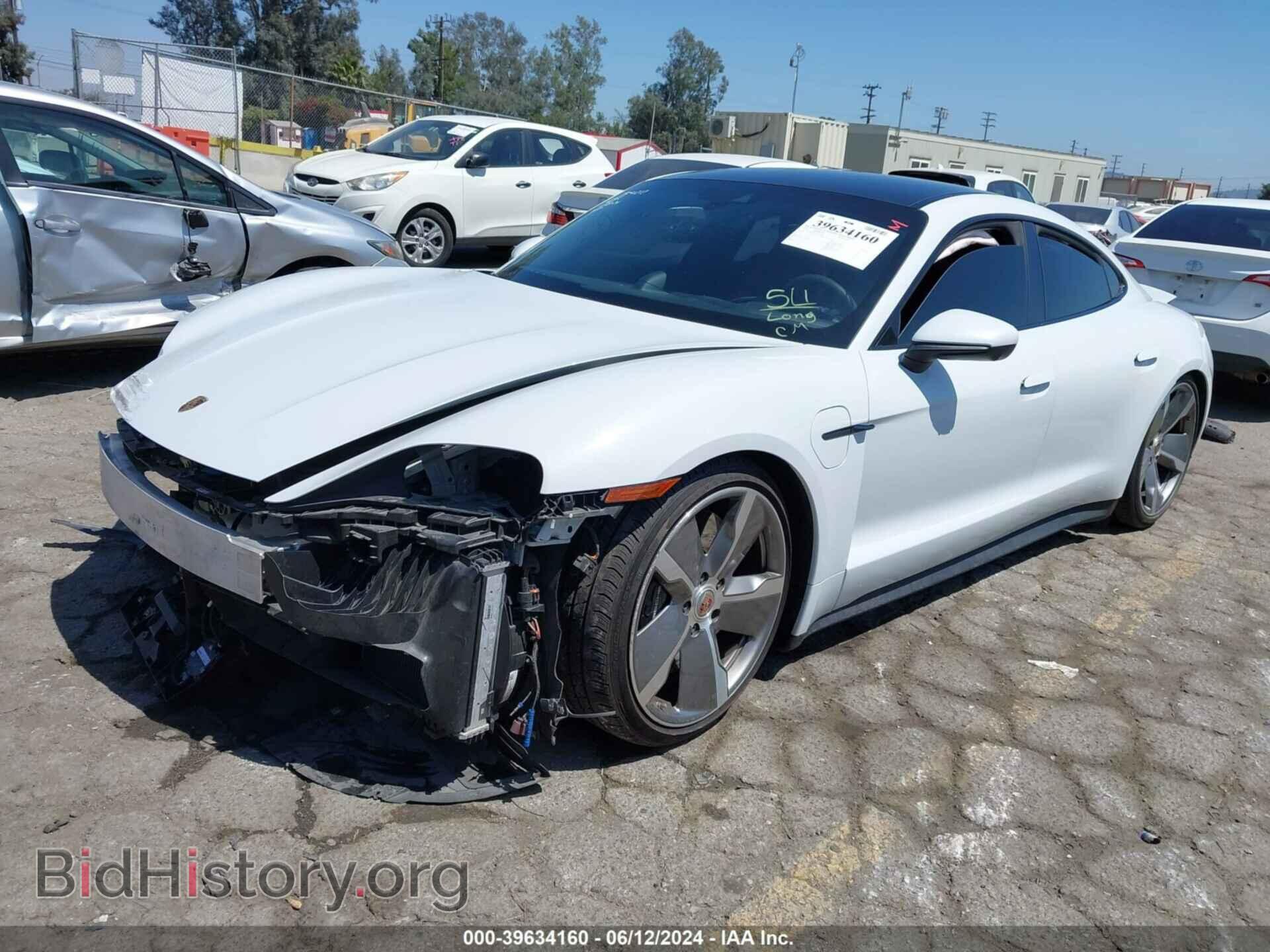 2020 PORSCHE TAYCAN - VIN: WP0AB2Y18LSA52043 - Фото 2