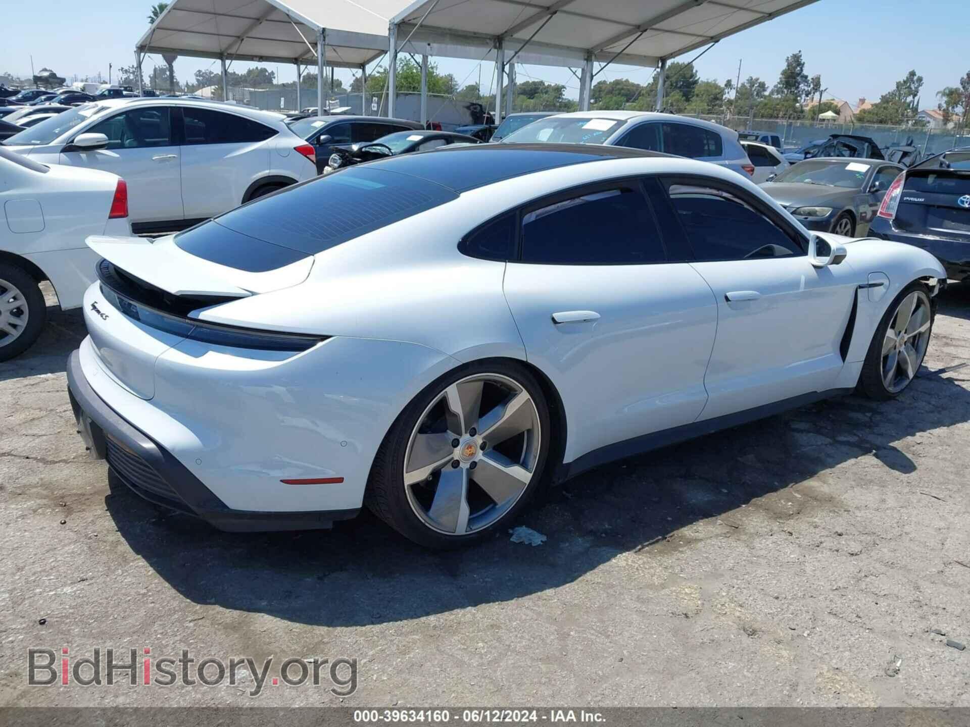 2020 PORSCHE TAYCAN - VIN: WP0AB2Y18LSA52043 - Фото 4