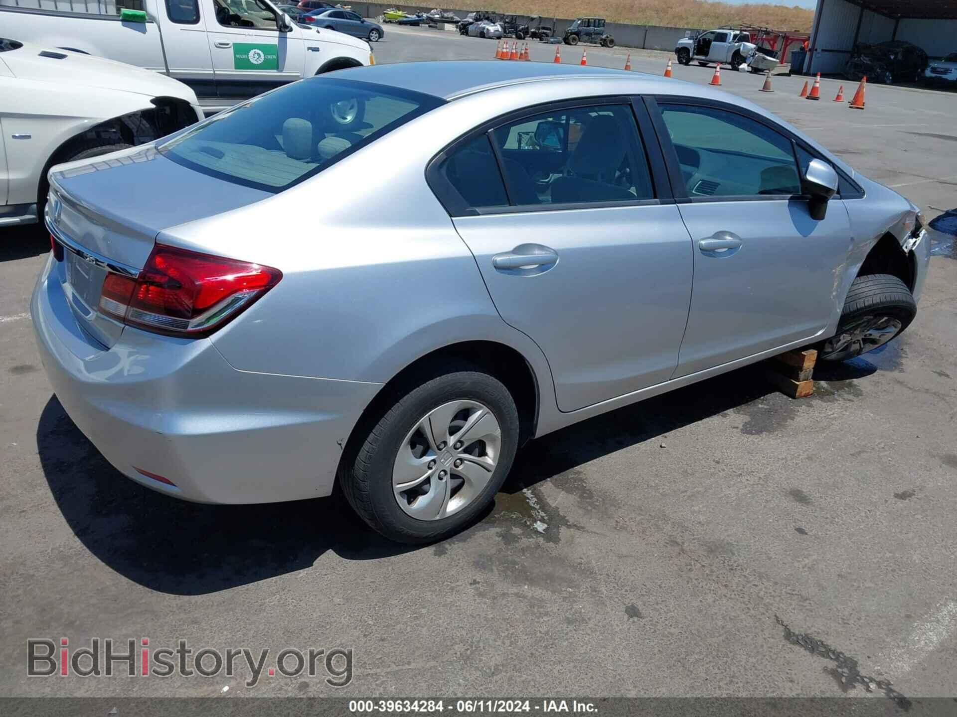2013 HONDA CIVIC - VIN: 19XFB2F54DE264368 - Фото 4