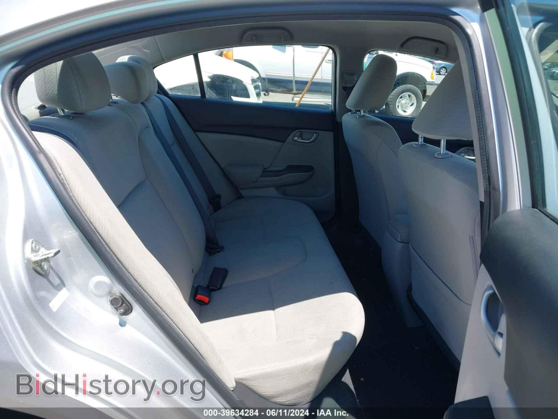 2013 HONDA CIVIC - VIN: 19XFB2F54DE264368 - Фото 8