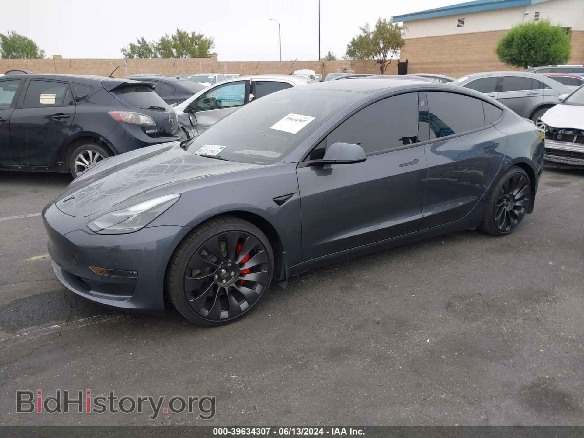 2023 TESLA MODEL 3 - VIN: 5YJ3E1EC5PF687947 - Фото 2