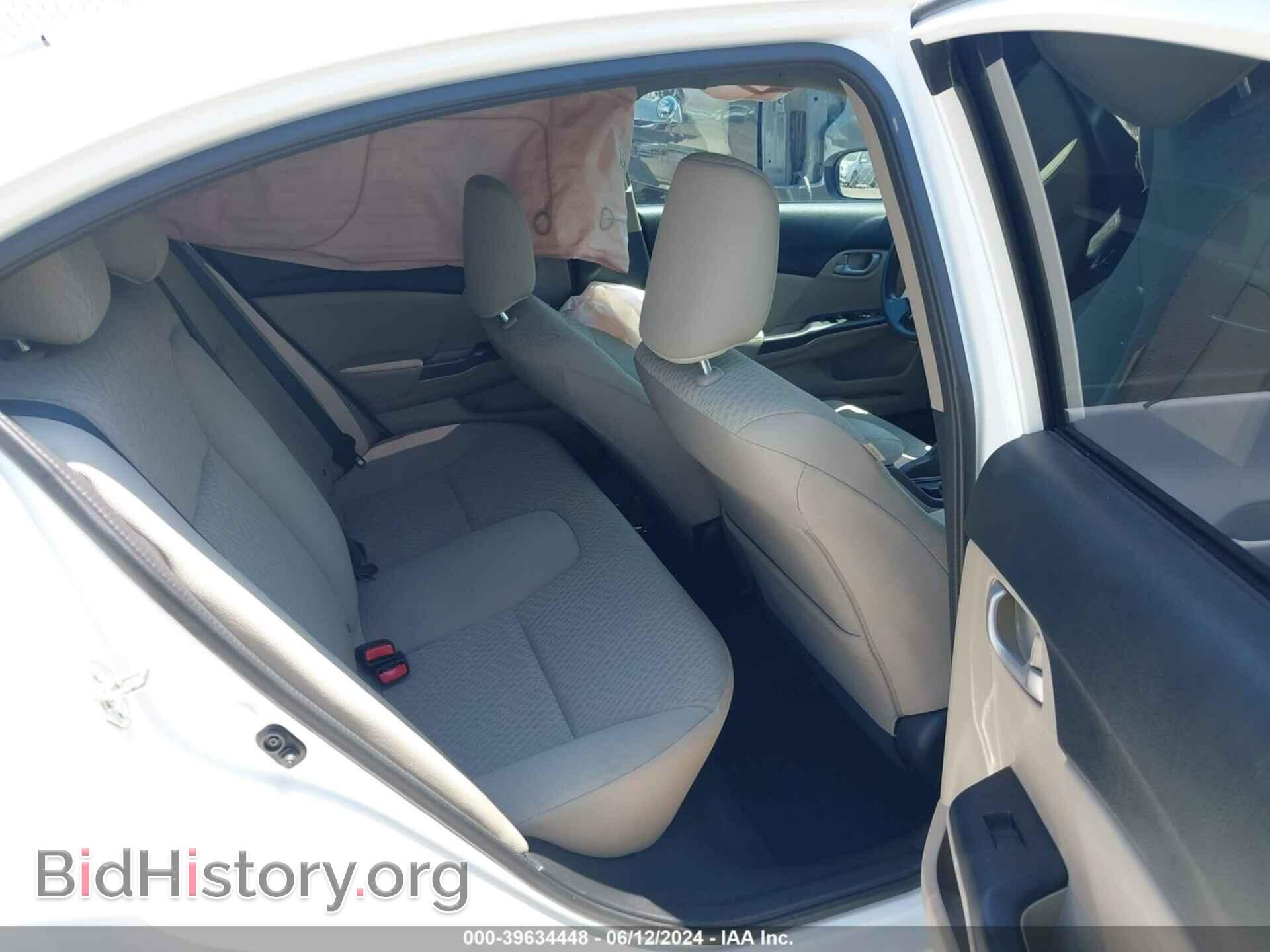 2014 HONDA CIVIC - VIN: 19XFB2F54EE223563 - Фото 8