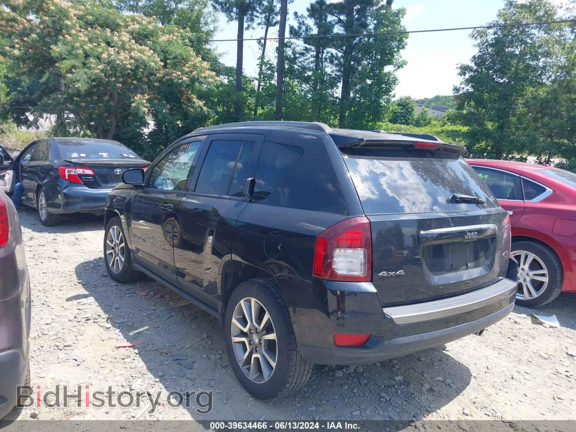 2016 JEEP COMPASS - VIN: 1C4NJDBB7GD587728 - Фото 3