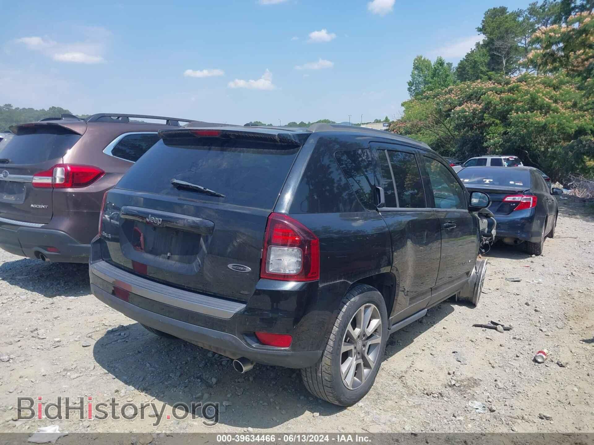 2016 JEEP COMPASS - VIN: 1C4NJDBB7GD587728 - Фото 4