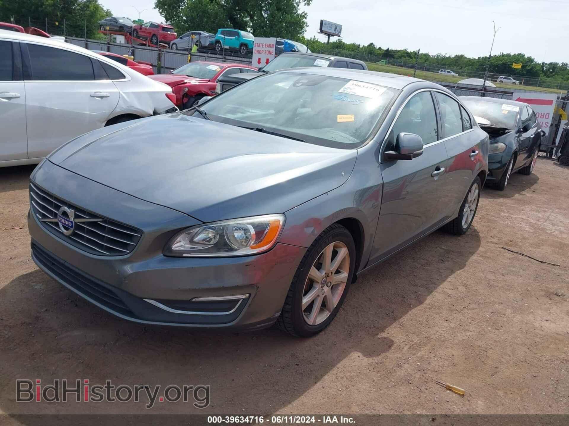 2016 VOLVO S60 - VIN: YV1612TK6G2407359 - Фото 2