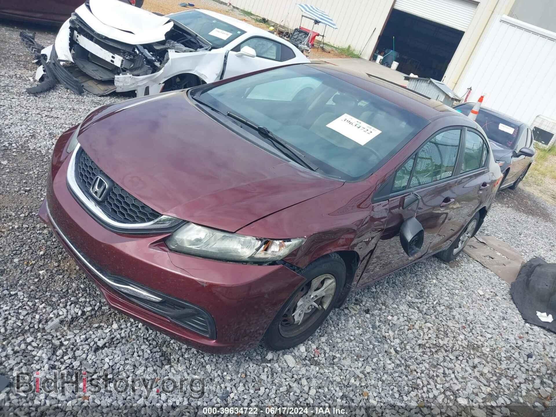 2014 HONDA CIVIC - VIN: 19XFB2F5XEE020094 - Photo 2