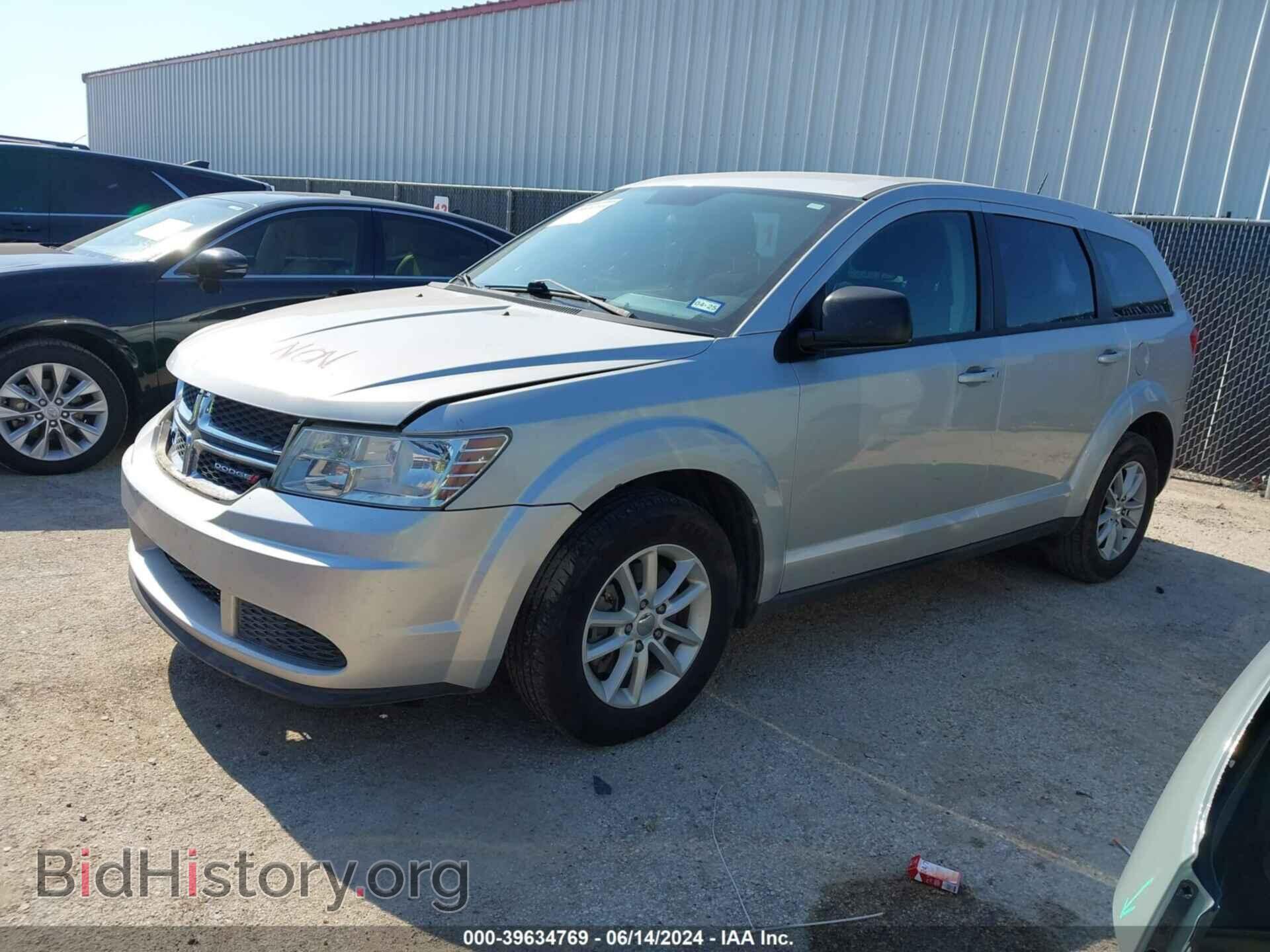 2013 DODGE JOURNEY - VIN: 3C4PDCAB7DT538725 - Фото 2