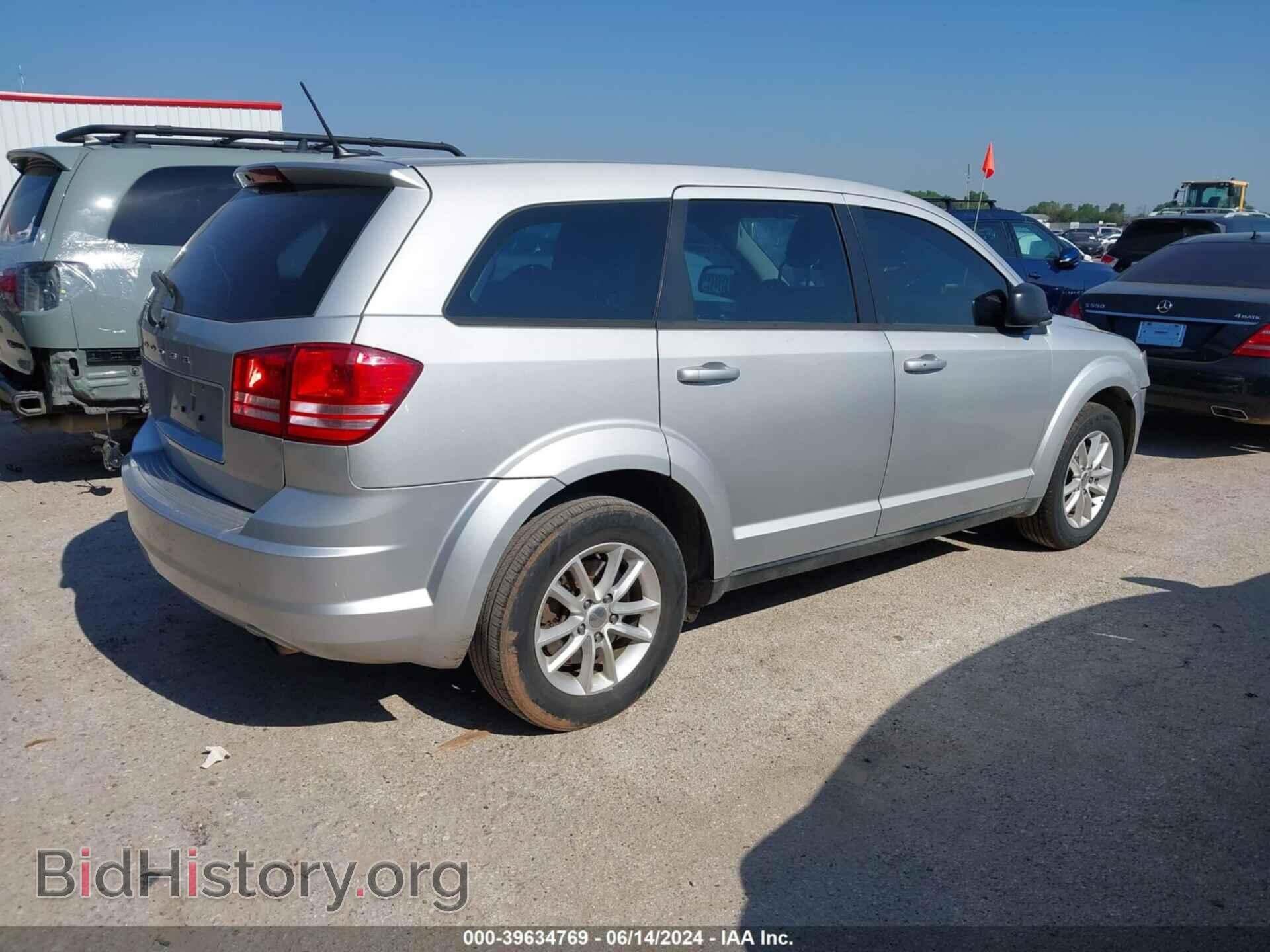 2013 DODGE JOURNEY - VIN: 3C4PDCAB7DT538725 - Фото 4
