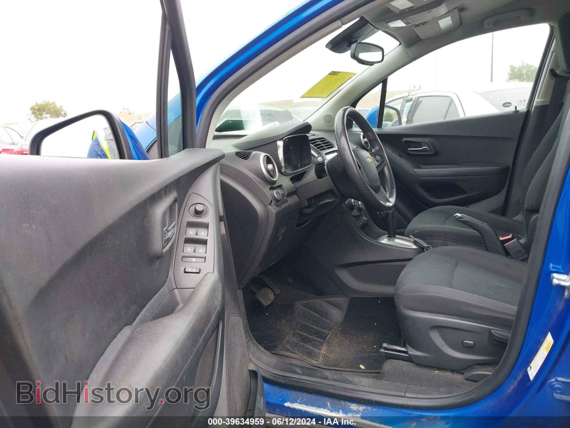 2015 CHEVROLET TRAX - VIN: KL7CJPSB7FB188821 - Фото 5