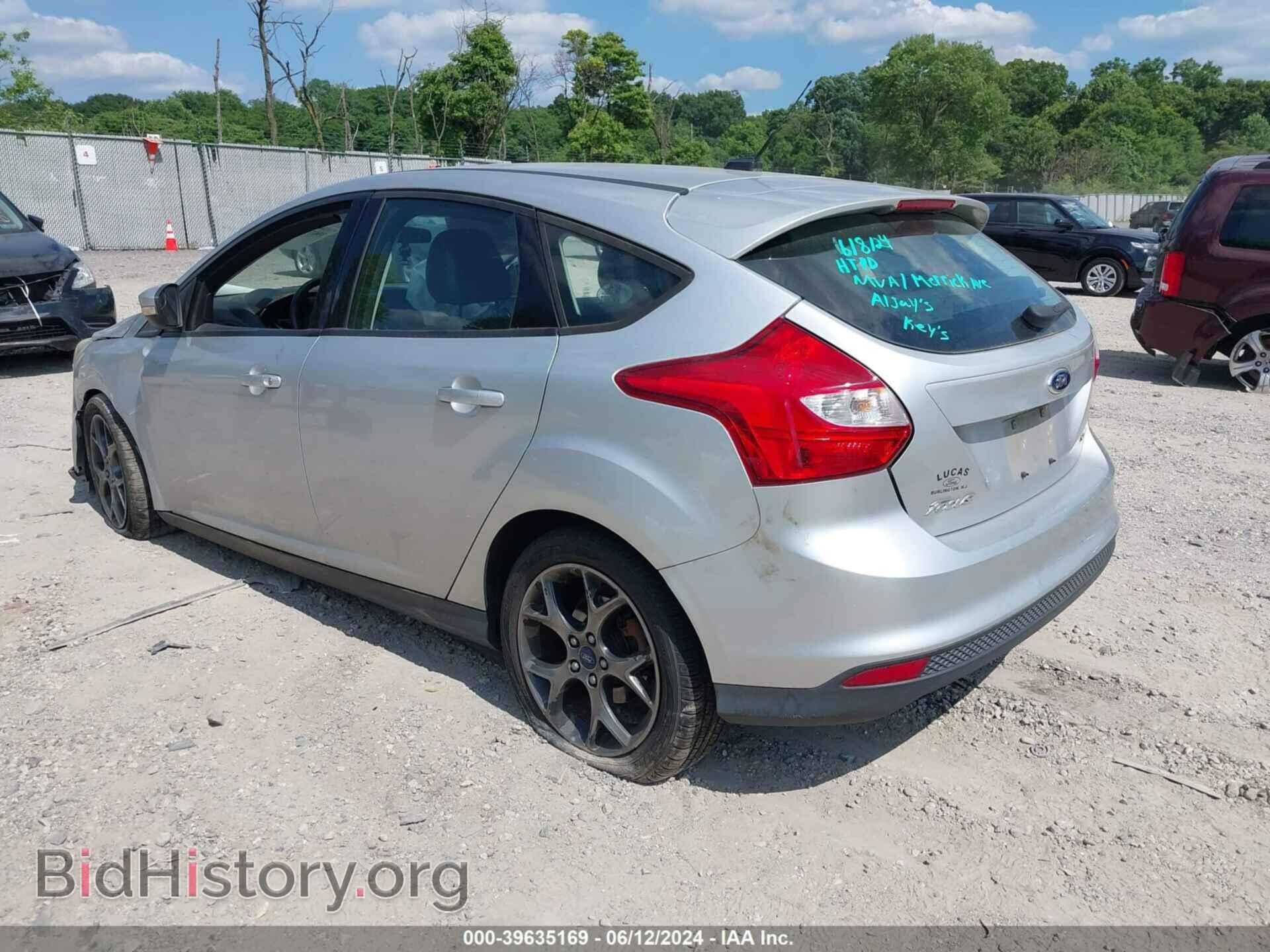 2014 FORD FOCUS - VIN: 1FADP3K25EL257535 - Фото 3