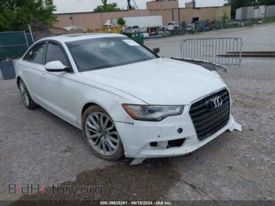 2012 Audi A6 2.0T Premium, white — VIN WAUDFAFC8CN142317, IAAI