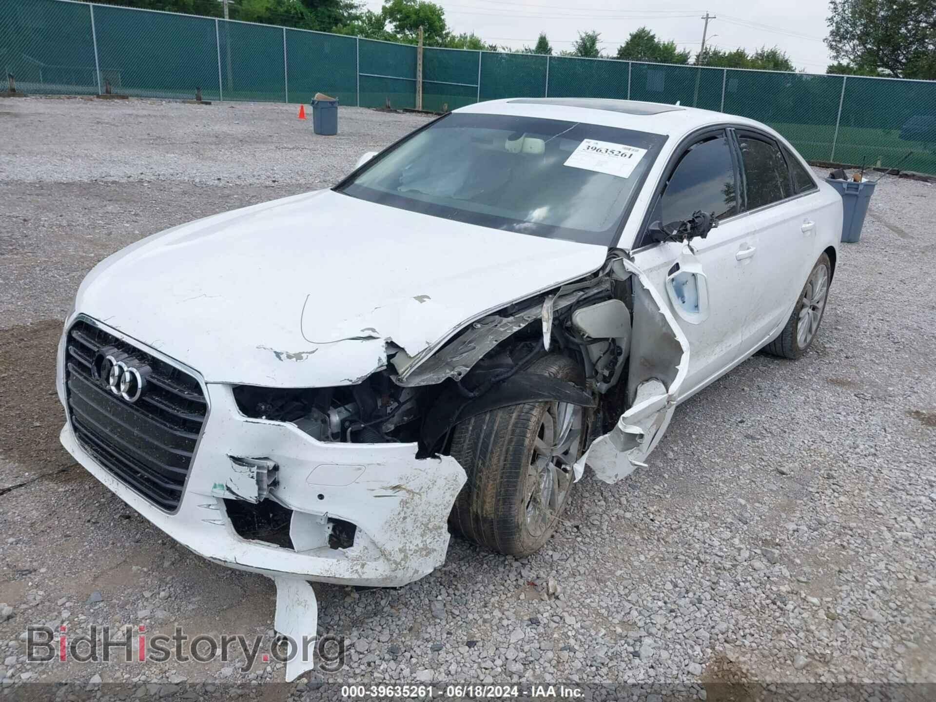 2012 AUDI A6 - VIN: WAUDFAFC8CN142317 - Фото 2
