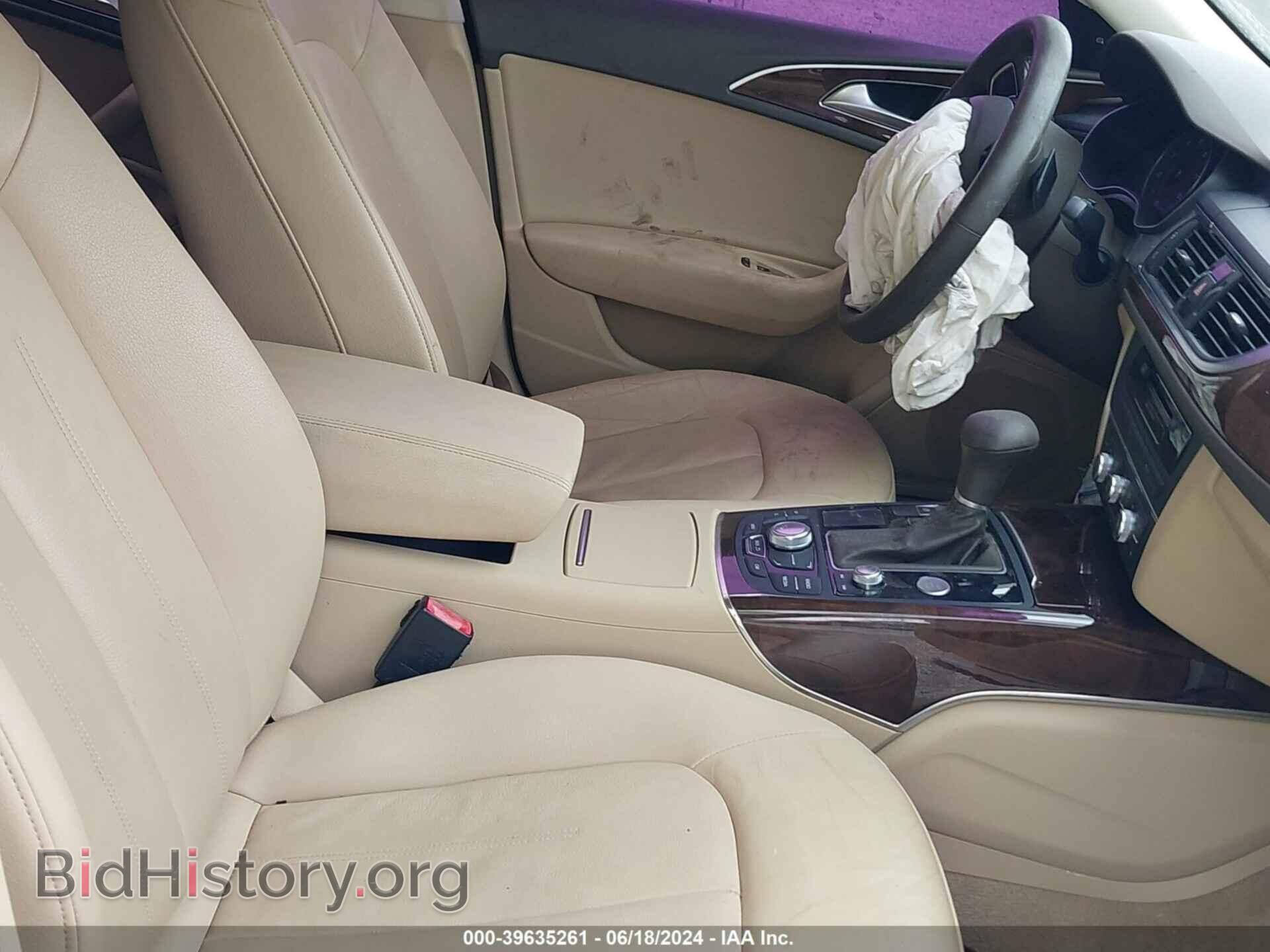 2012 AUDI A6 - VIN: WAUDFAFC8CN142317 - Фото 5